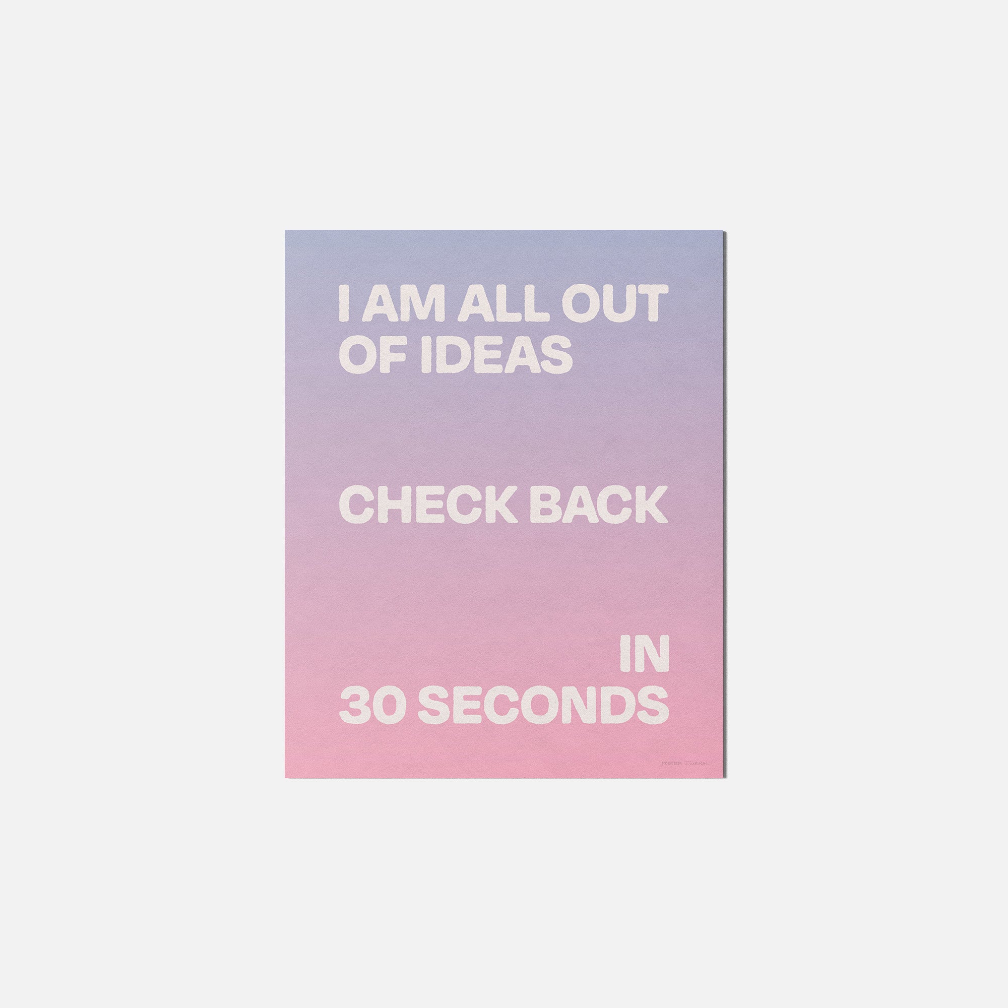30 PRINT