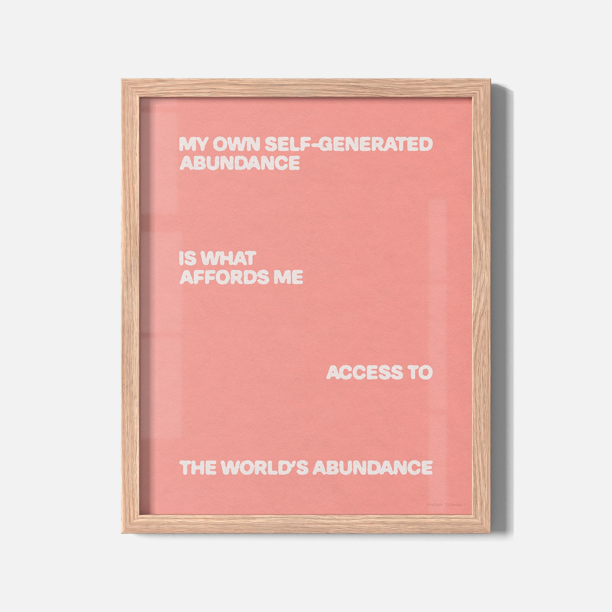 ABUNDANCE PRINT