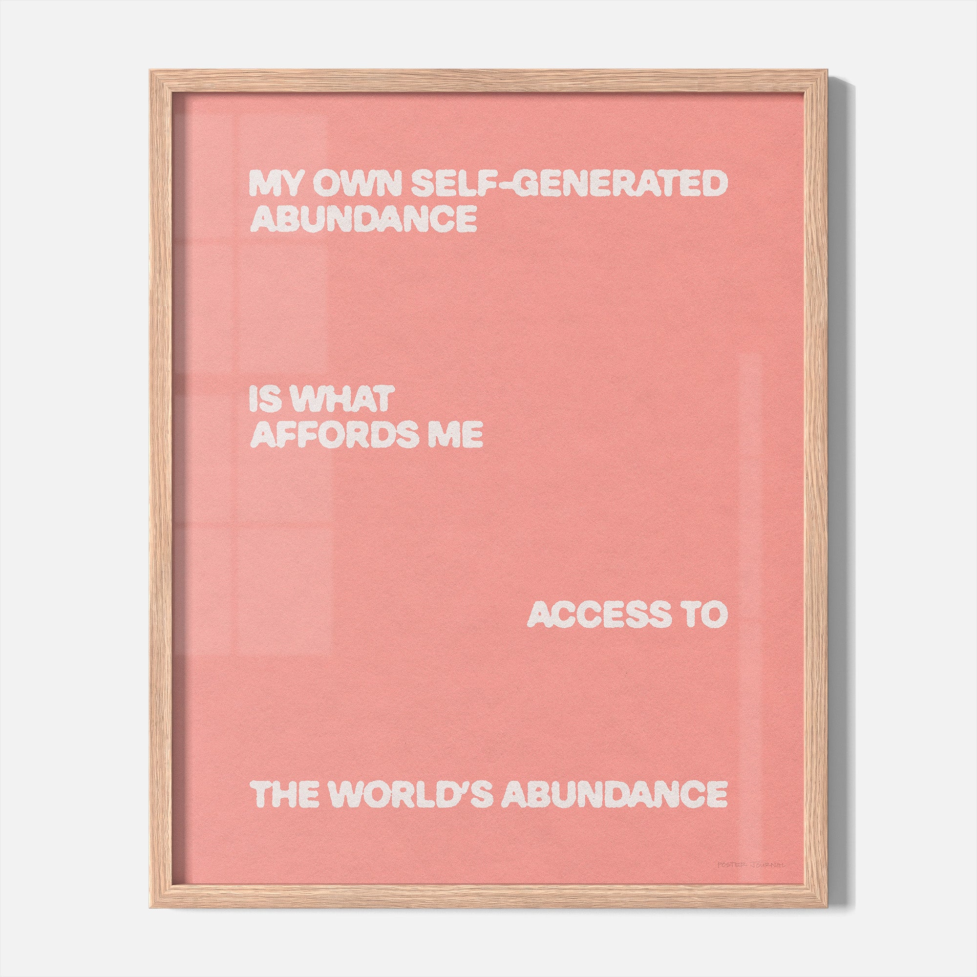 ABUNDANCE PRINT