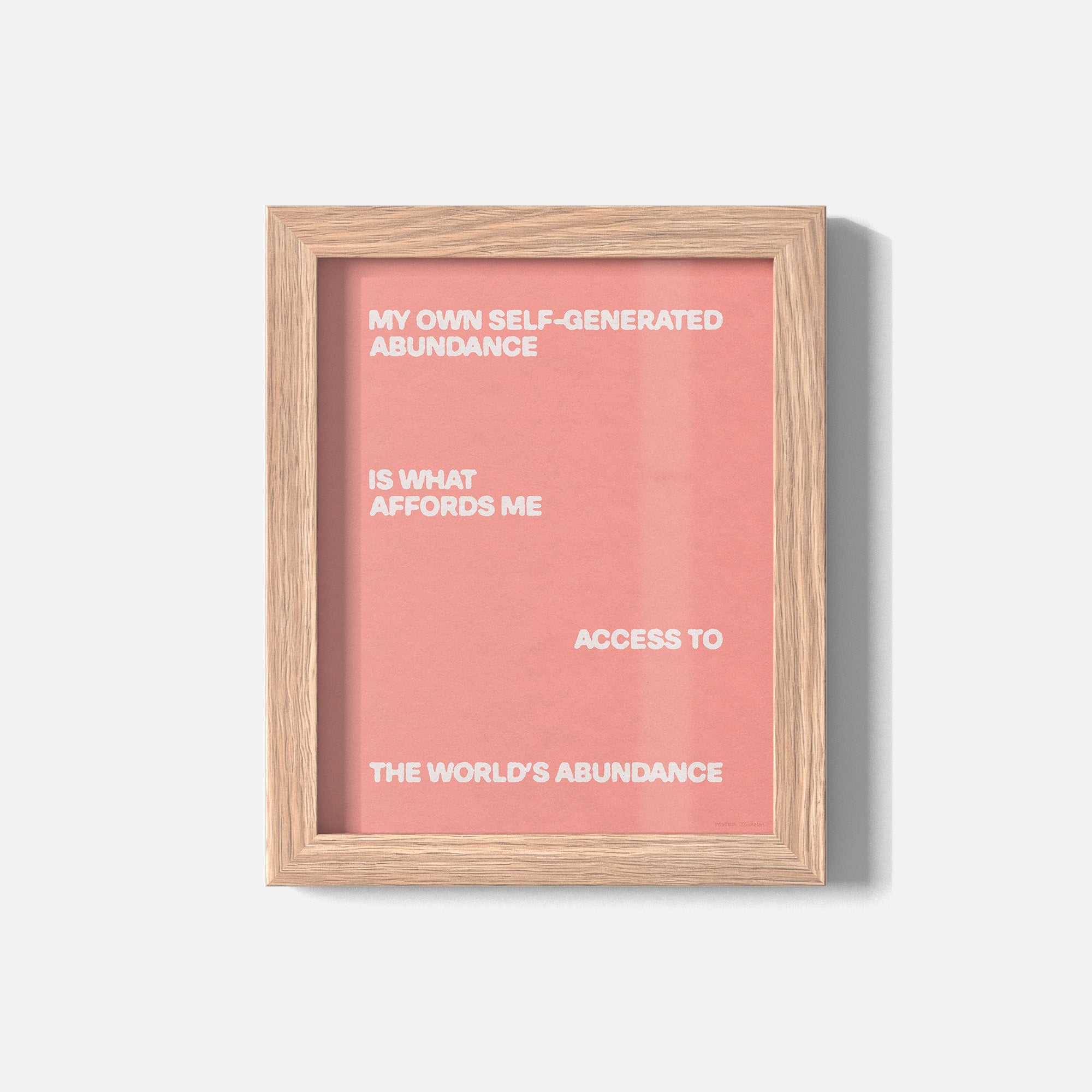 ABUNDANCE PRINT