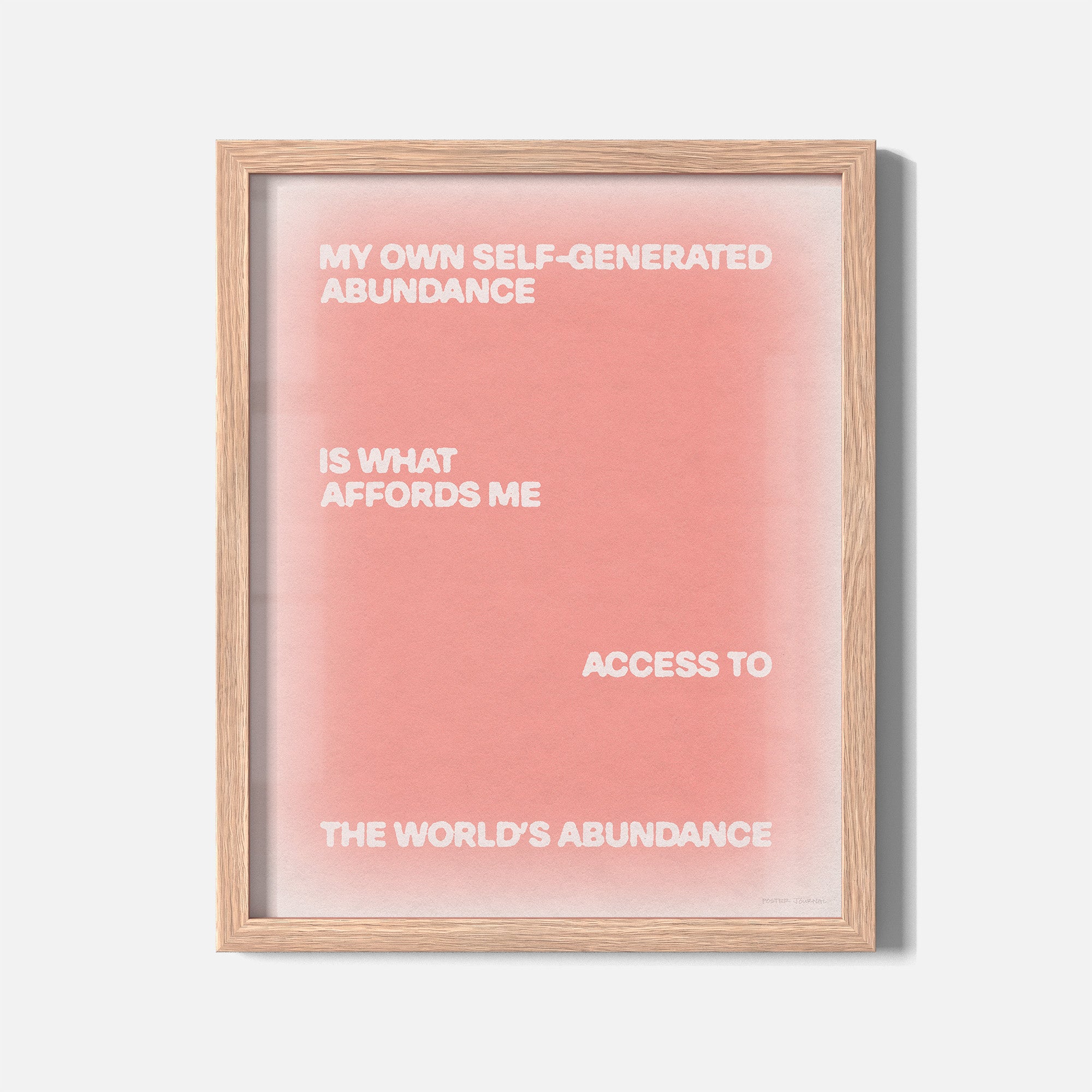 ABUNDANCE PRINT