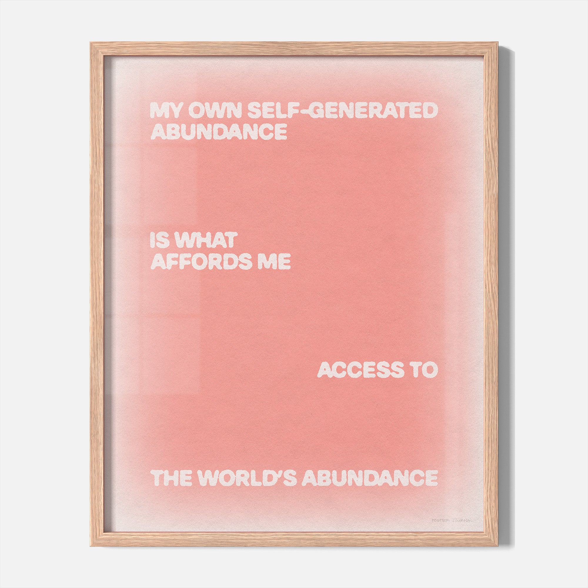 ABUNDANCE PRINT