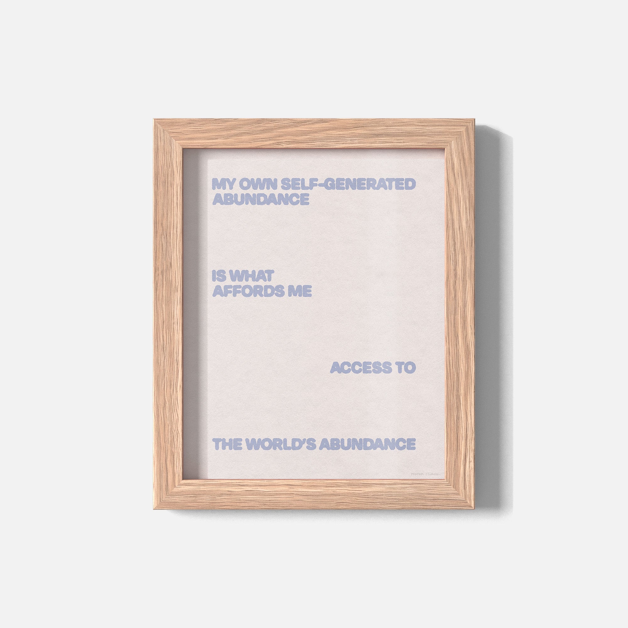 ABUNDANCE PRINT