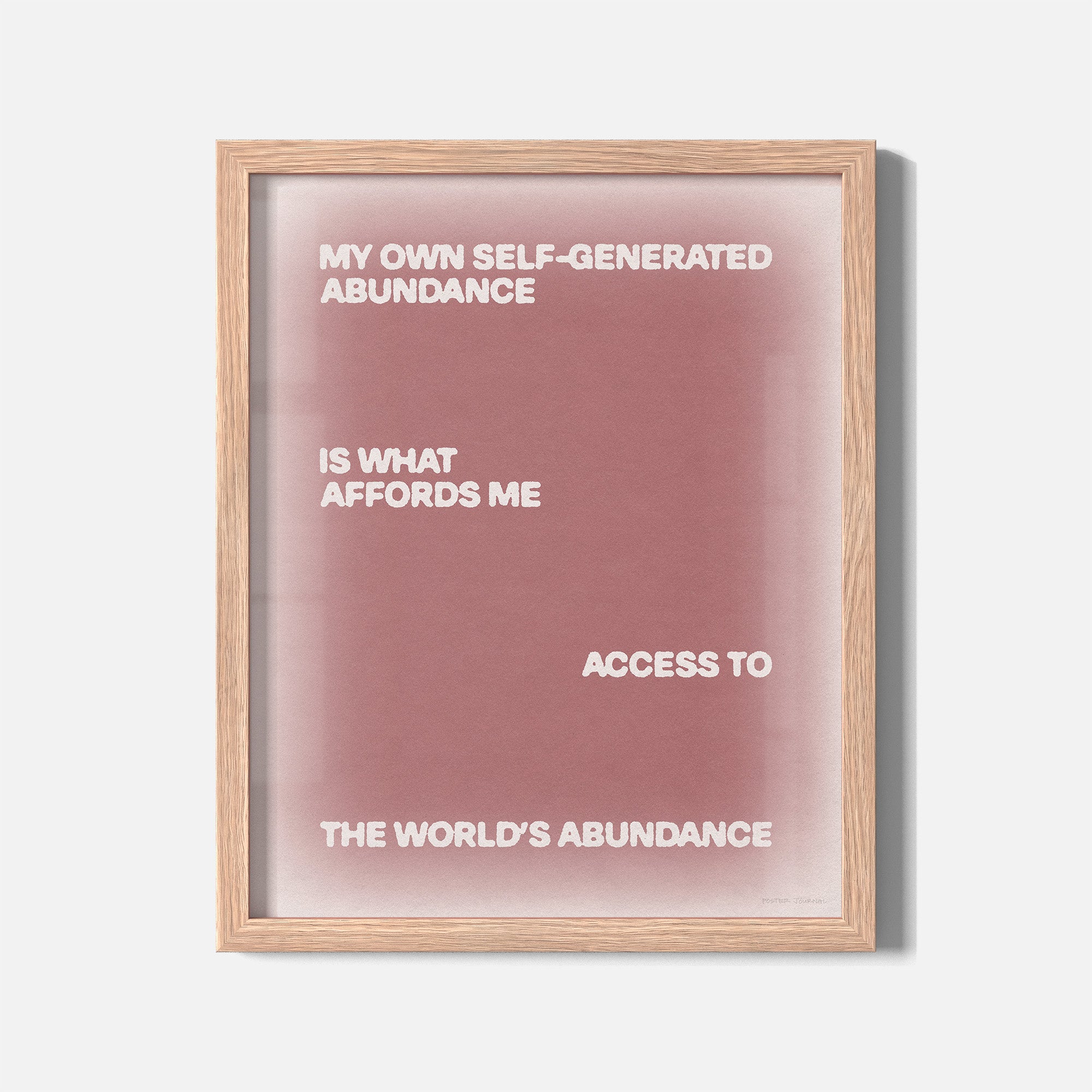 ABUNDANCE PRINT