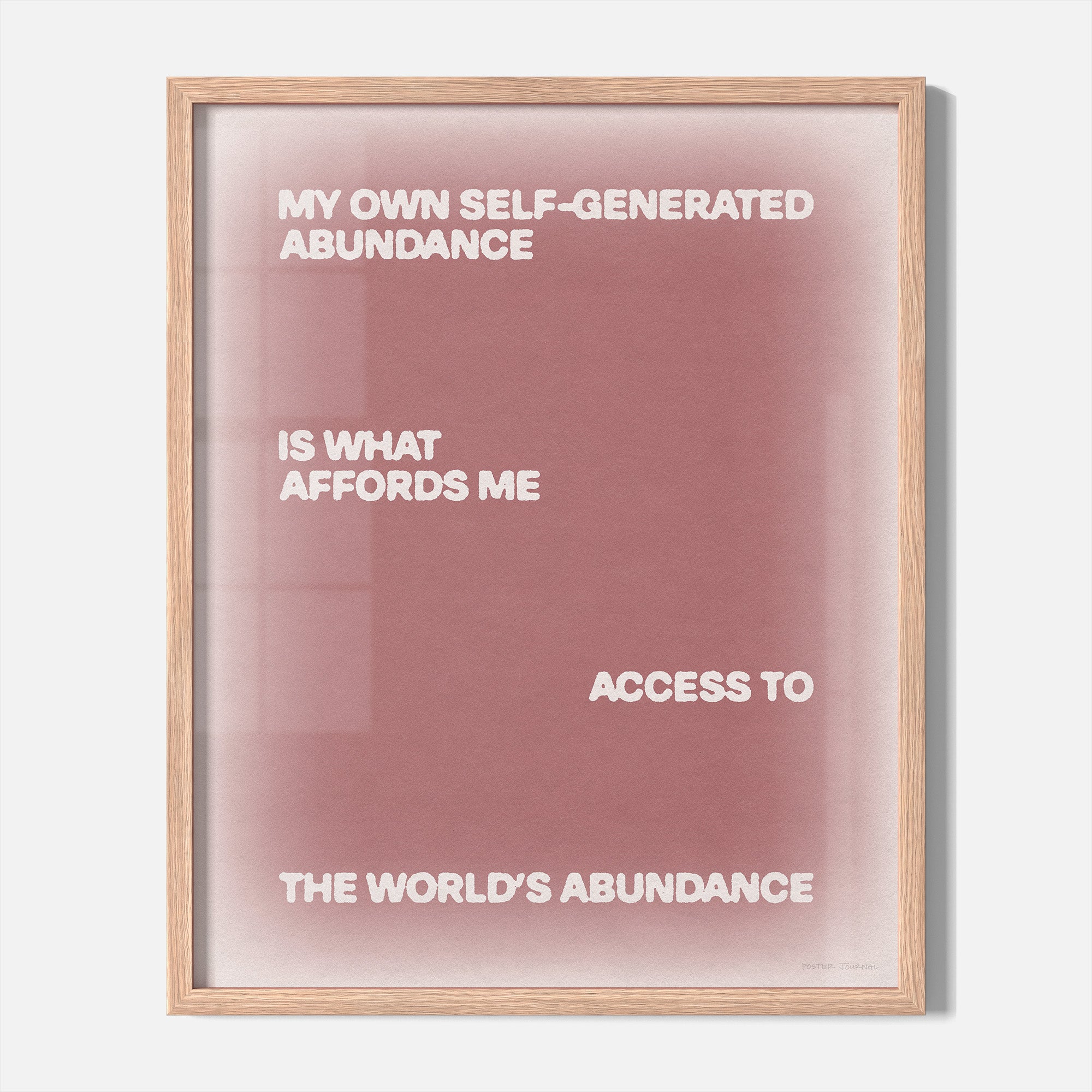 ABUNDANCE PRINT