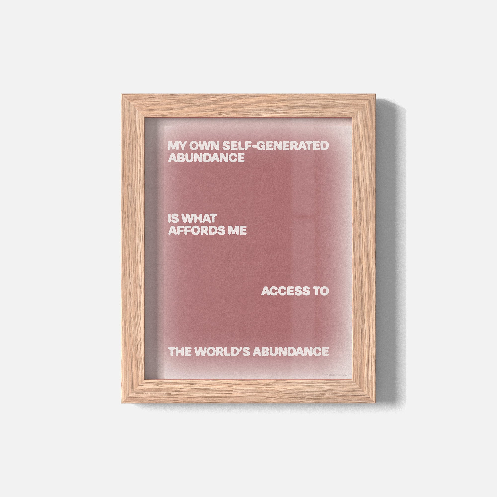 ABUNDANCE PRINT