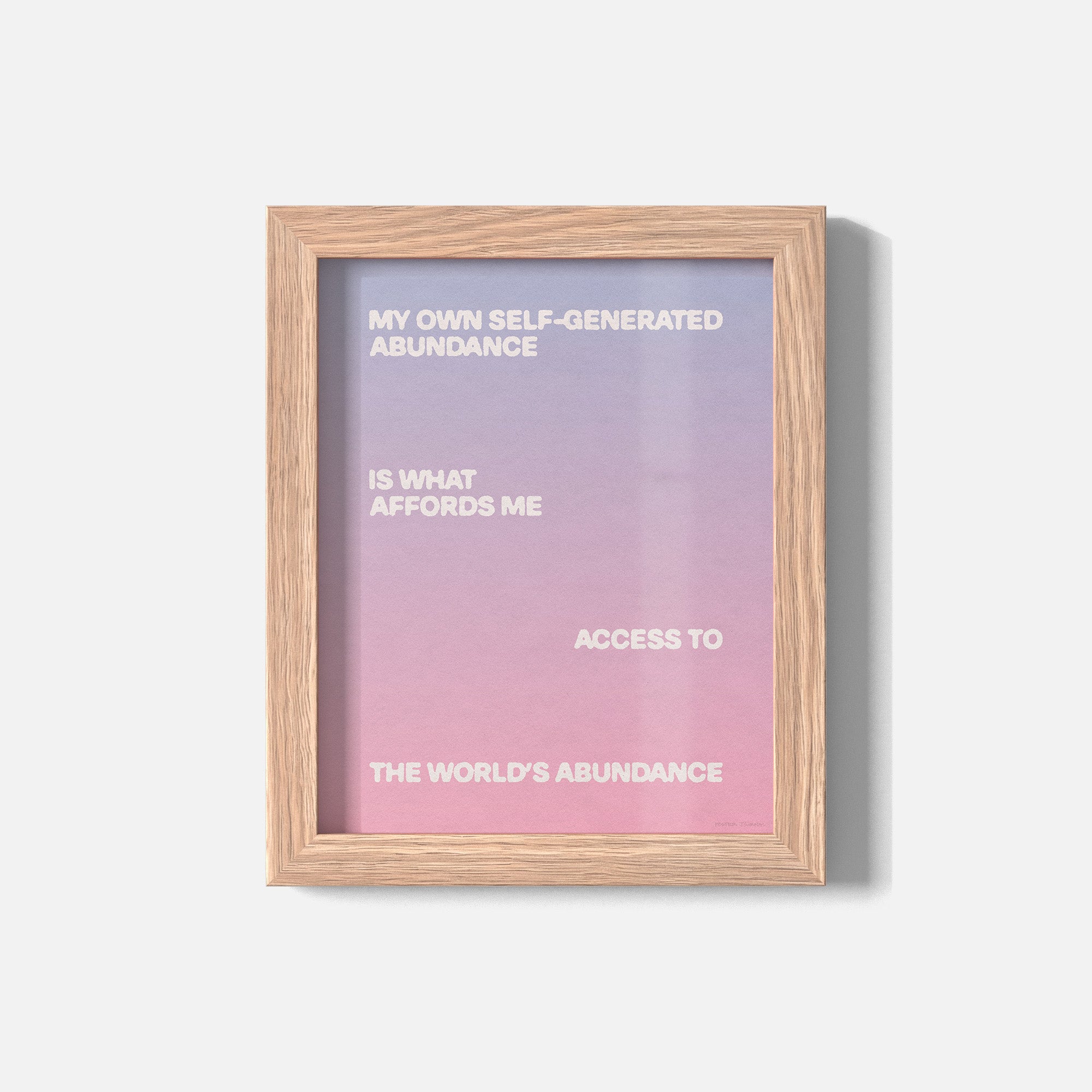 ABUNDANCE PRINT