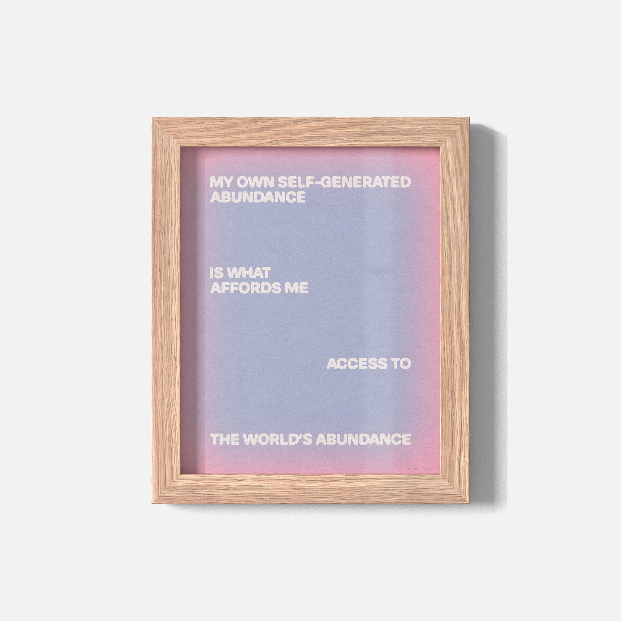 ABUNDANCE PRINT