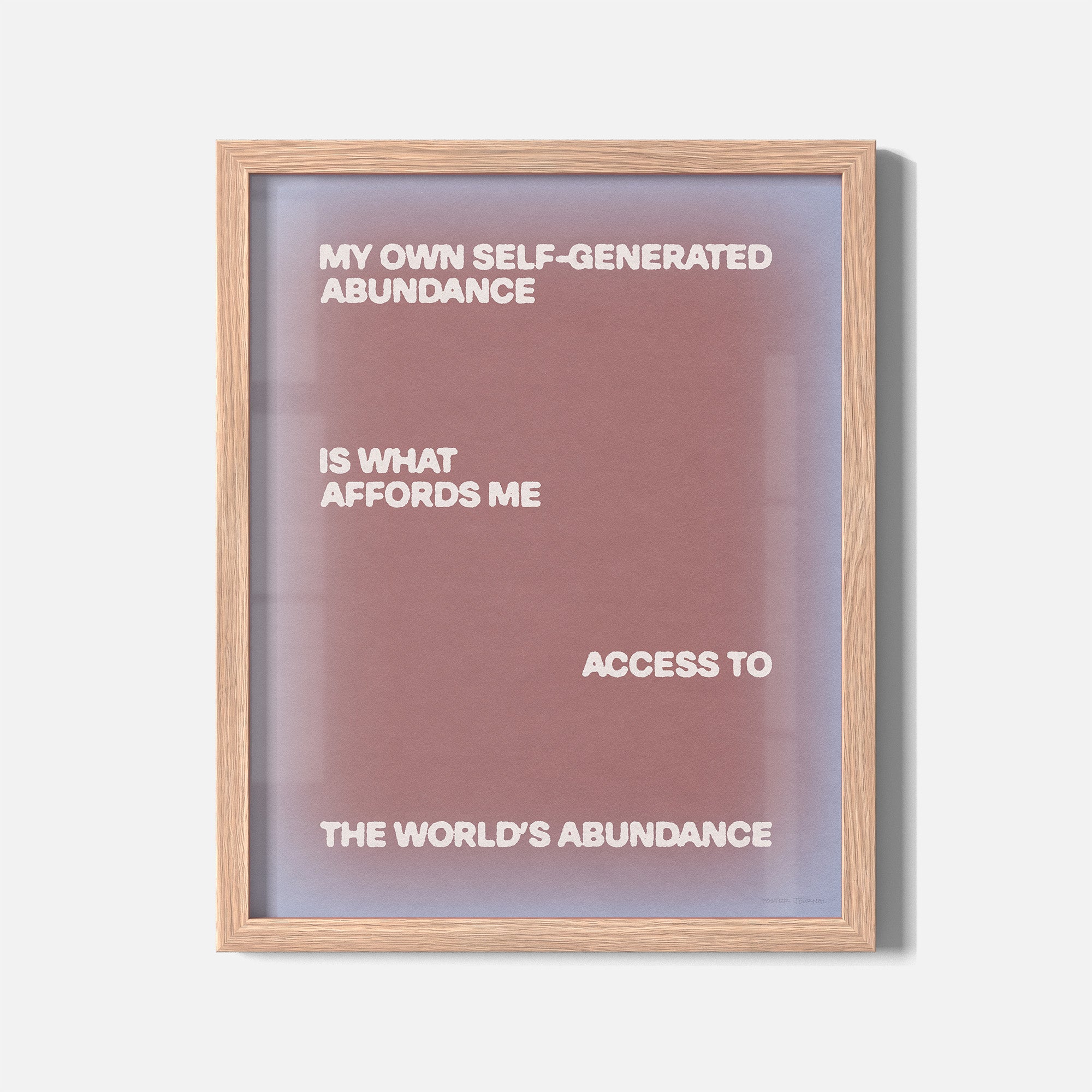 ABUNDANCE PRINT