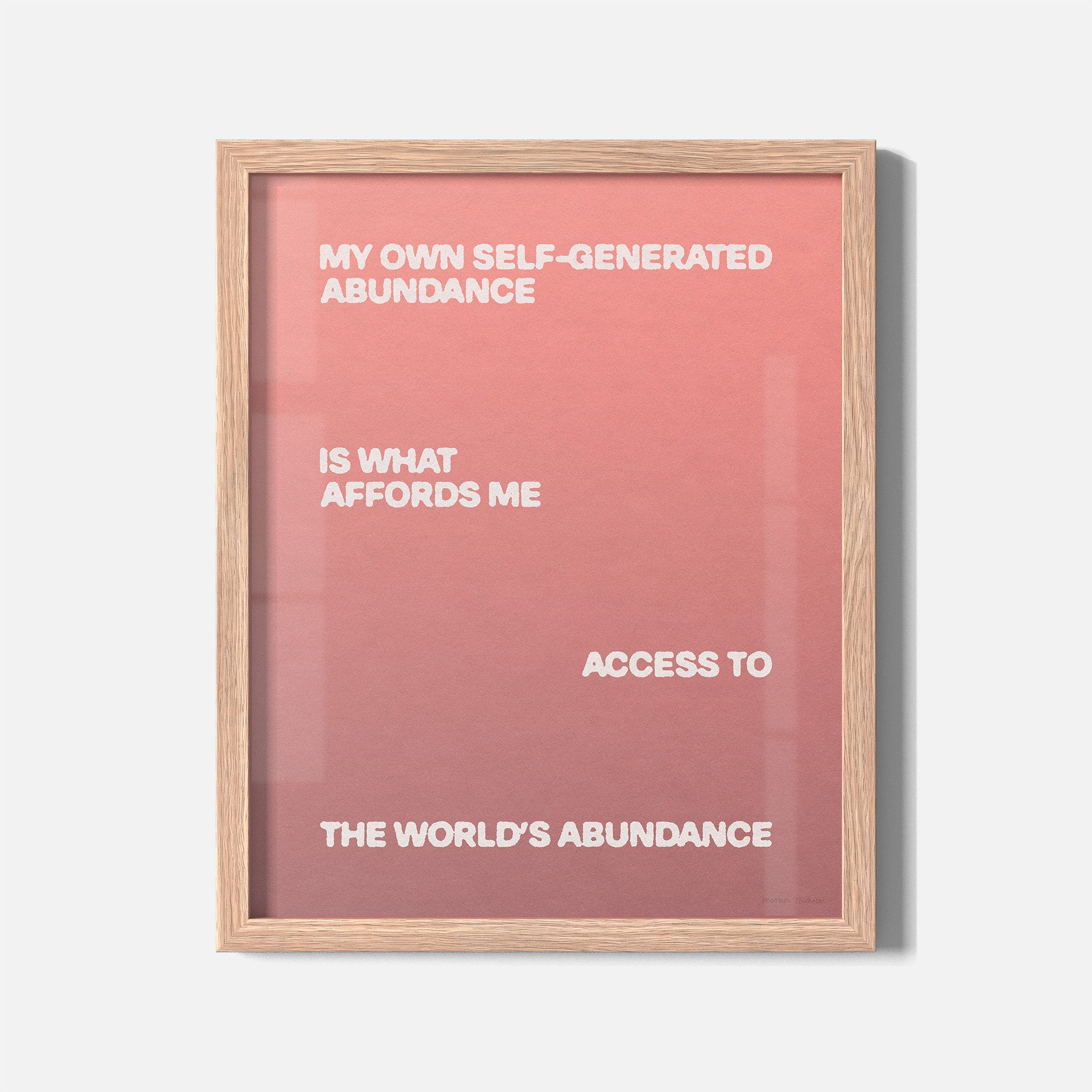 ABUNDANCE PRINT