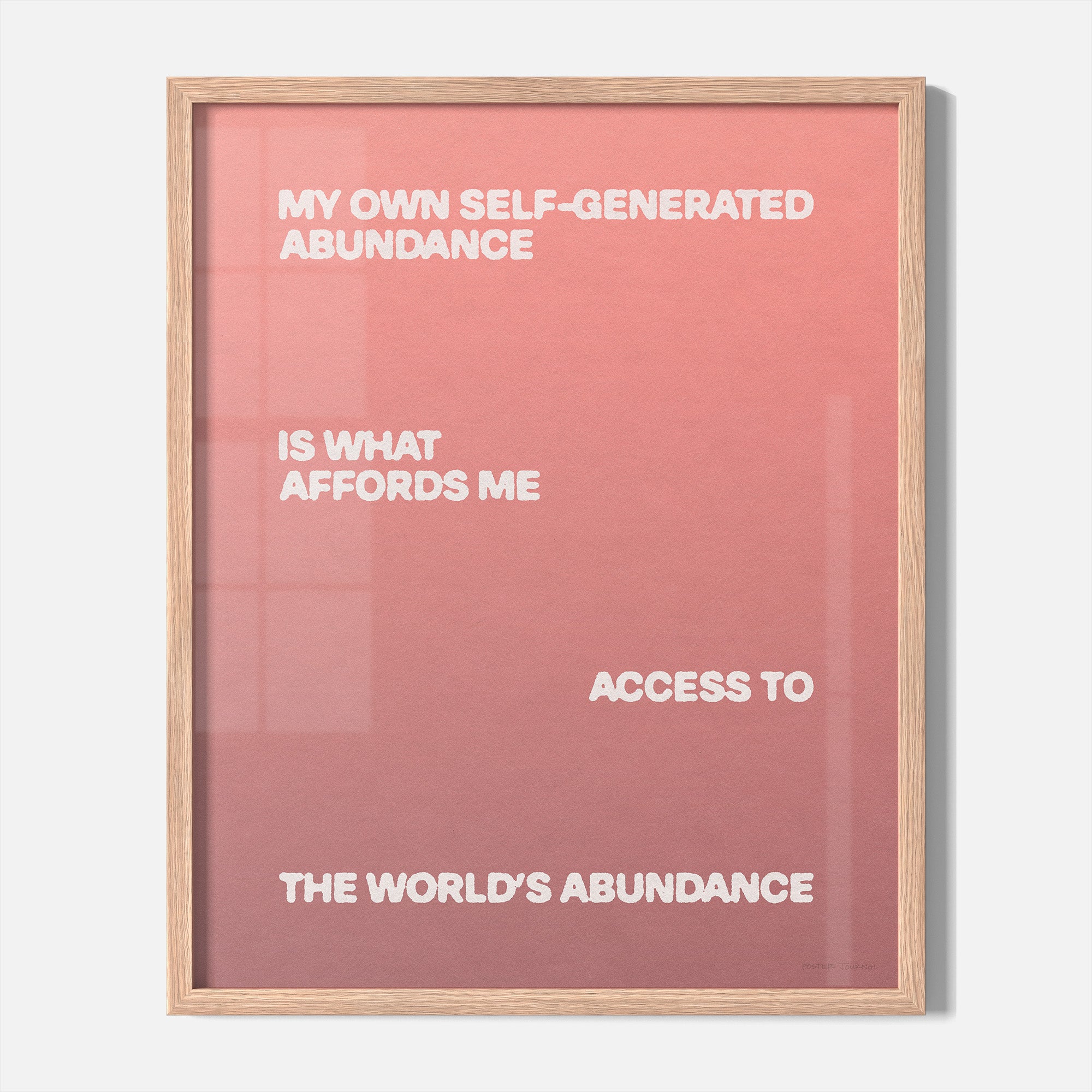 ABUNDANCE PRINT