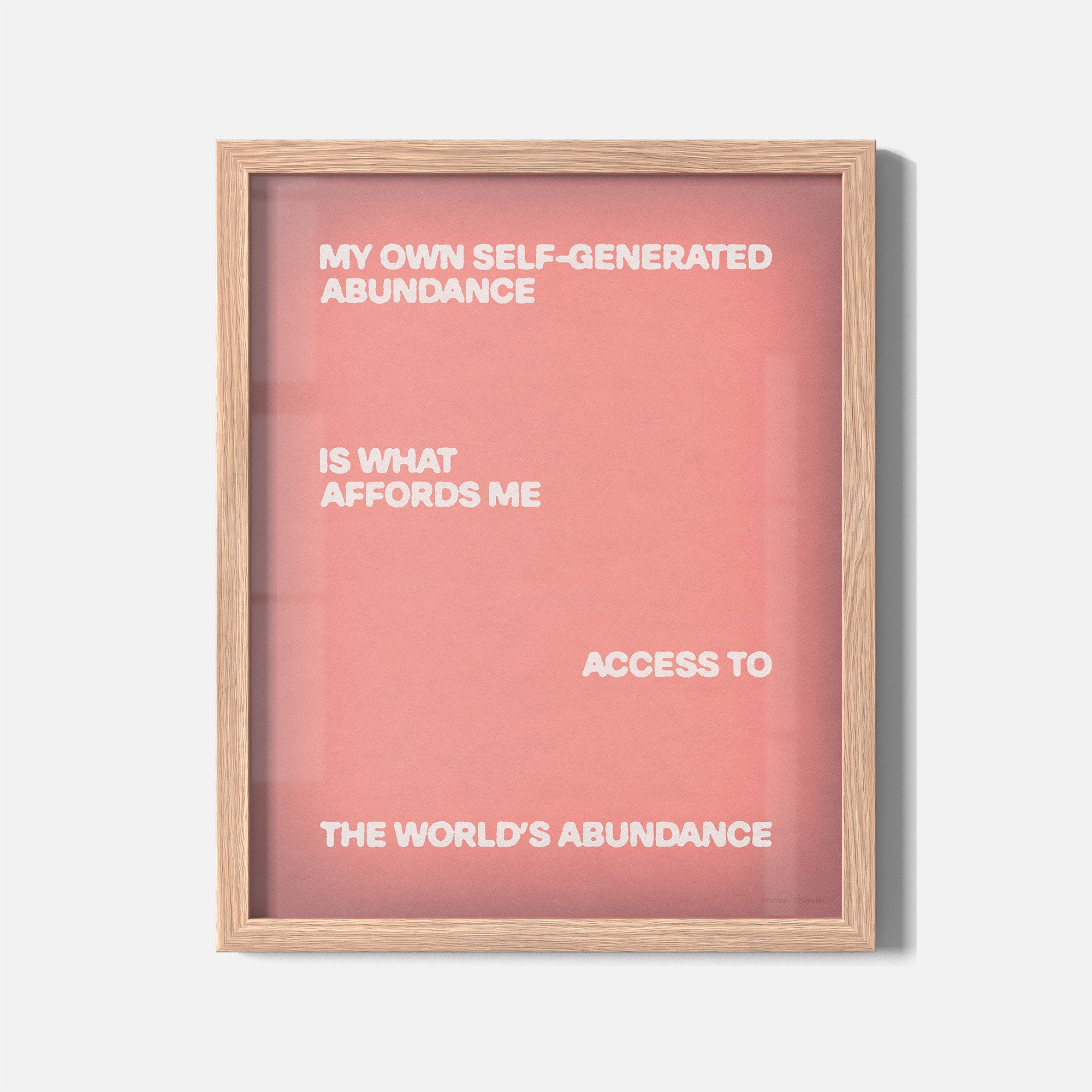 ABUNDANCE PRINT