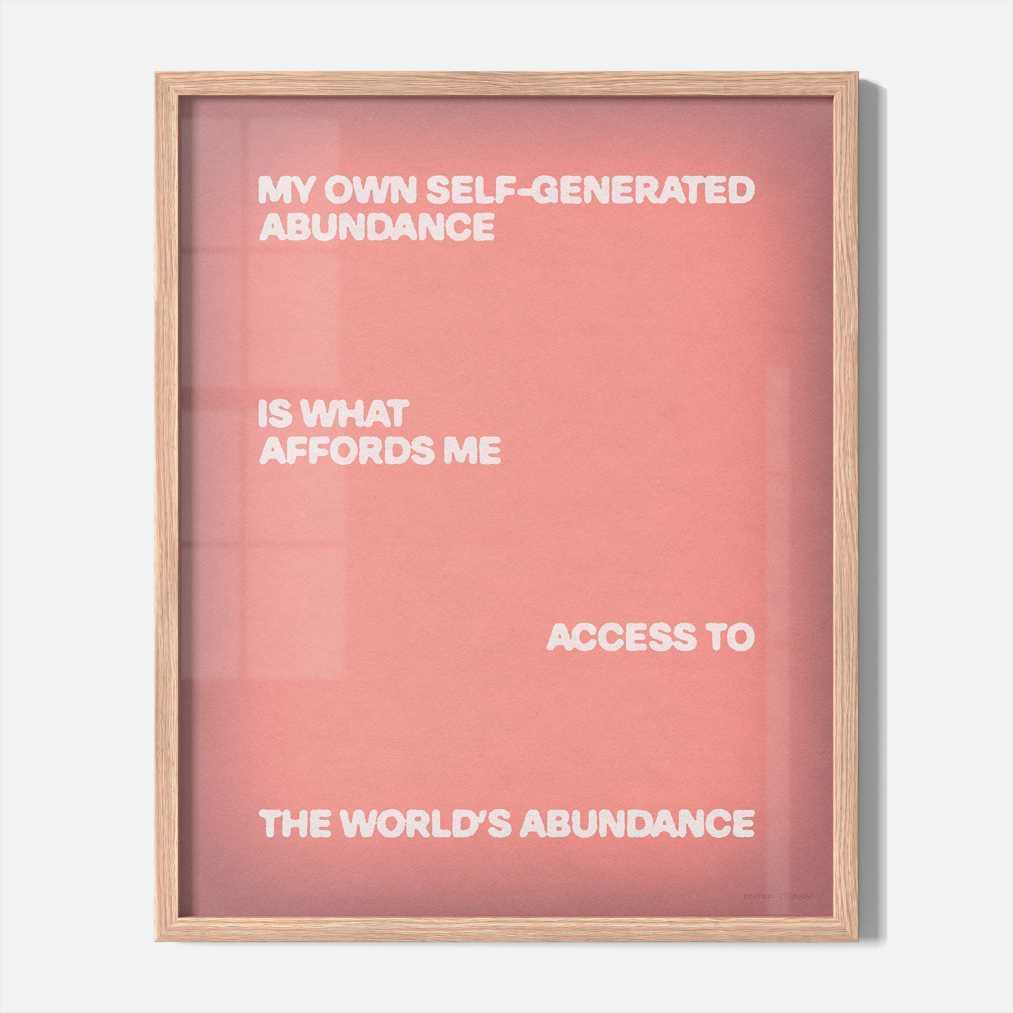 ABUNDANCE PRINT