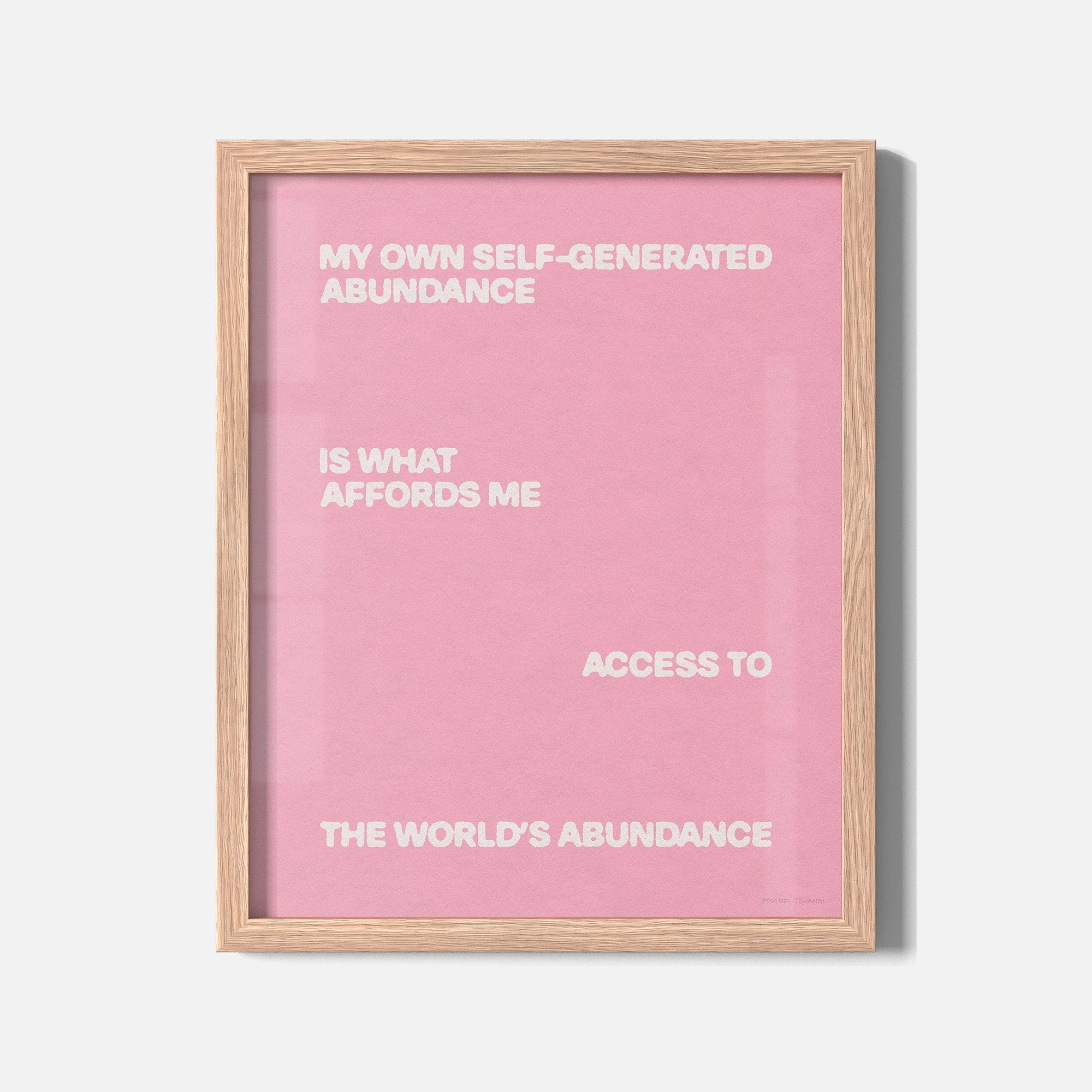 ABUNDANCE PRINT