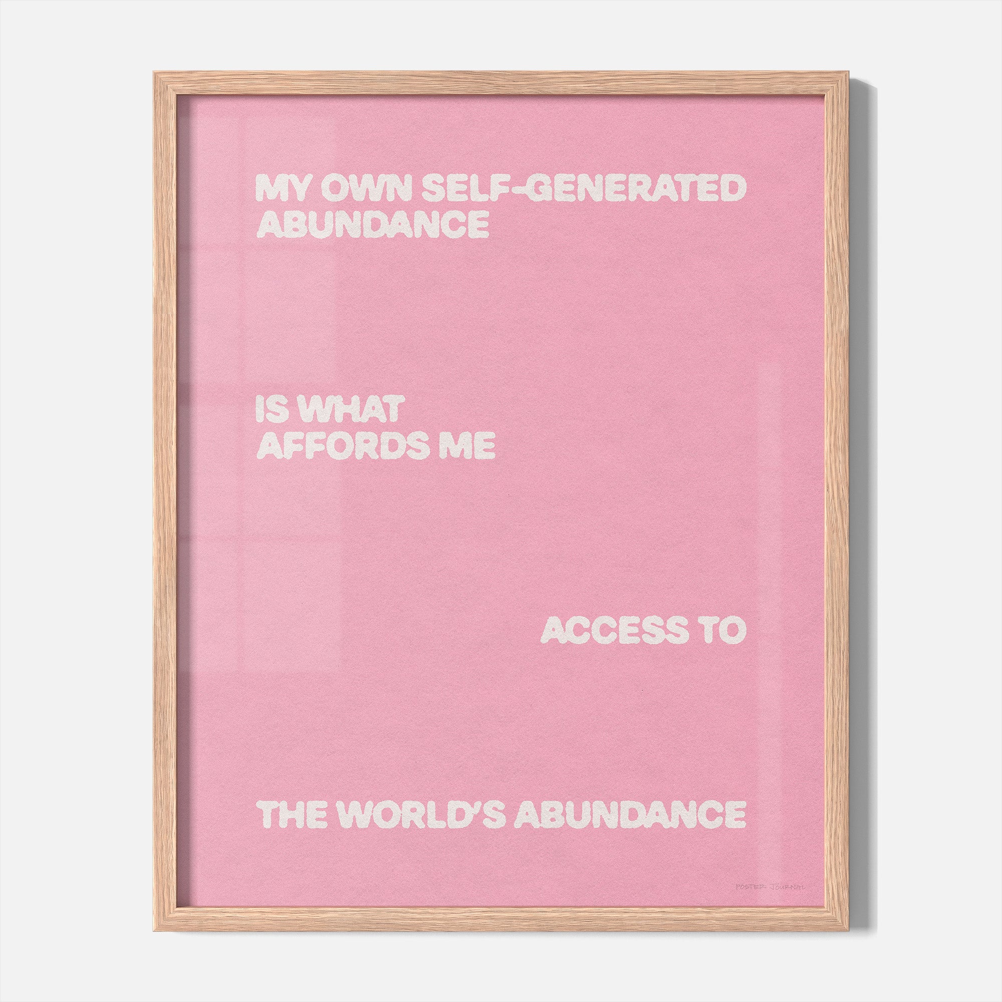 ABUNDANCE PRINT
