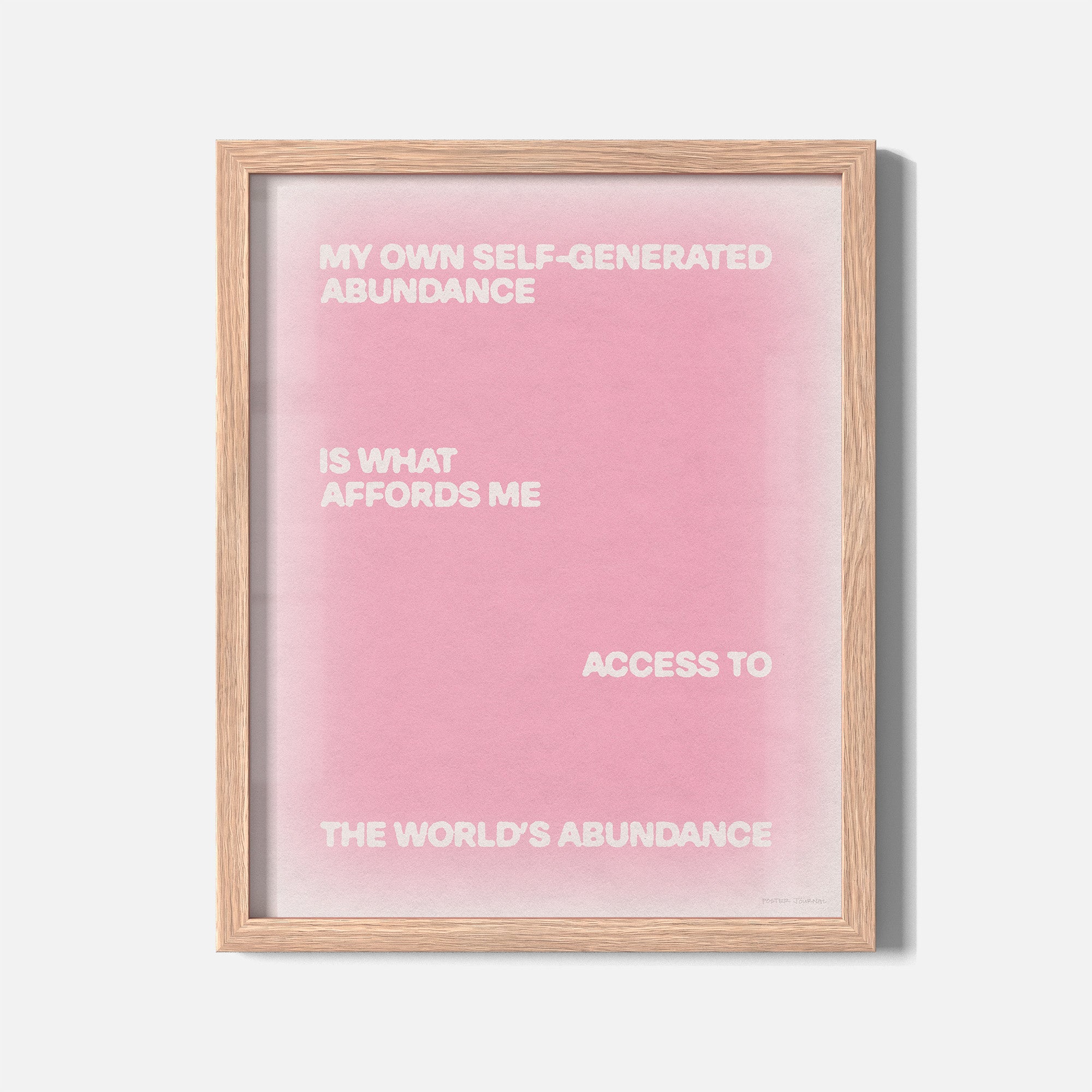 ABUNDANCE PRINT