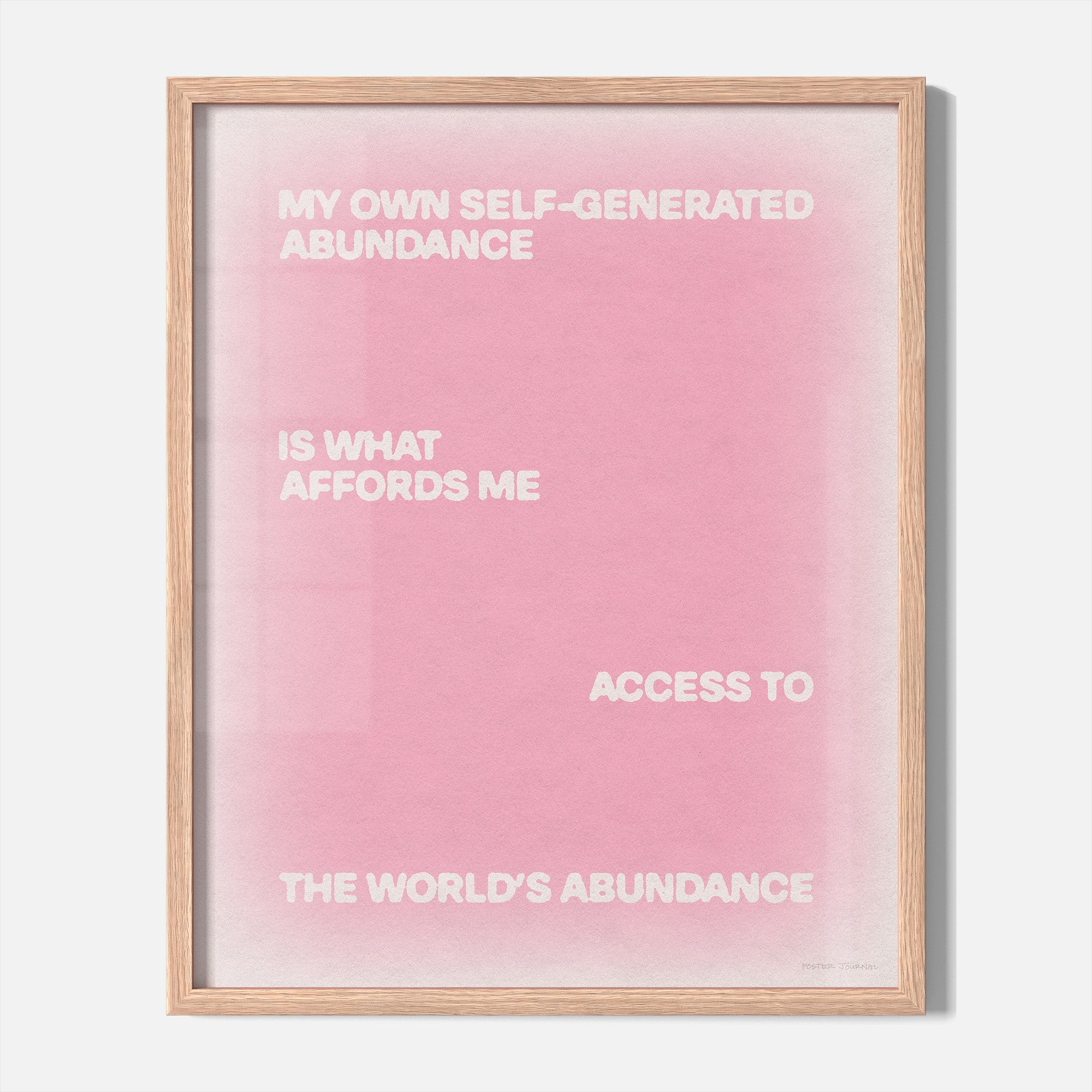 ABUNDANCE PRINT