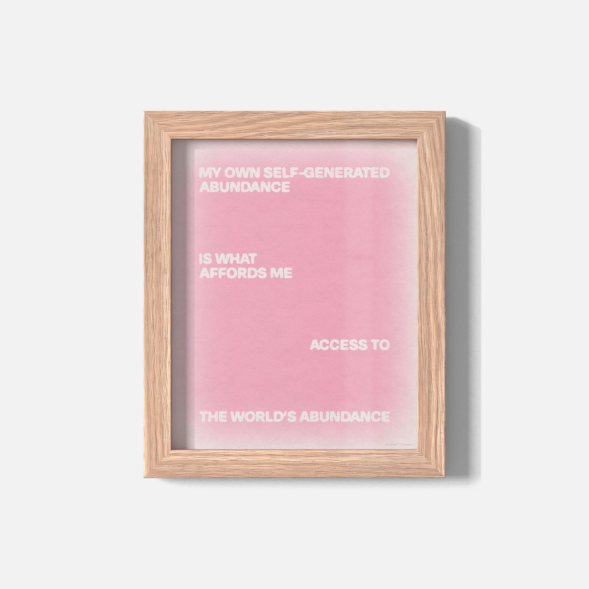 ABUNDANCE PRINT