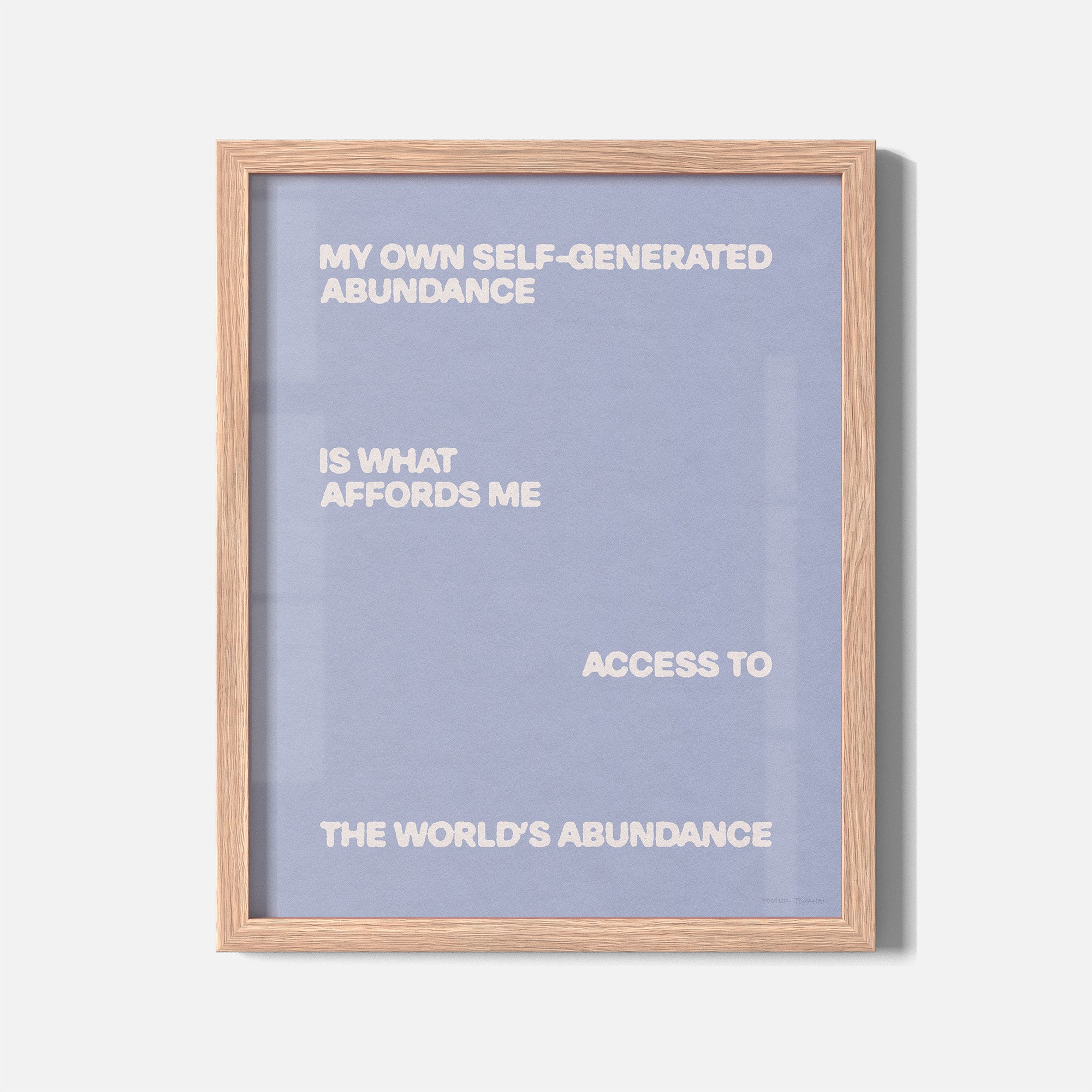 ABUNDANCE PRINT