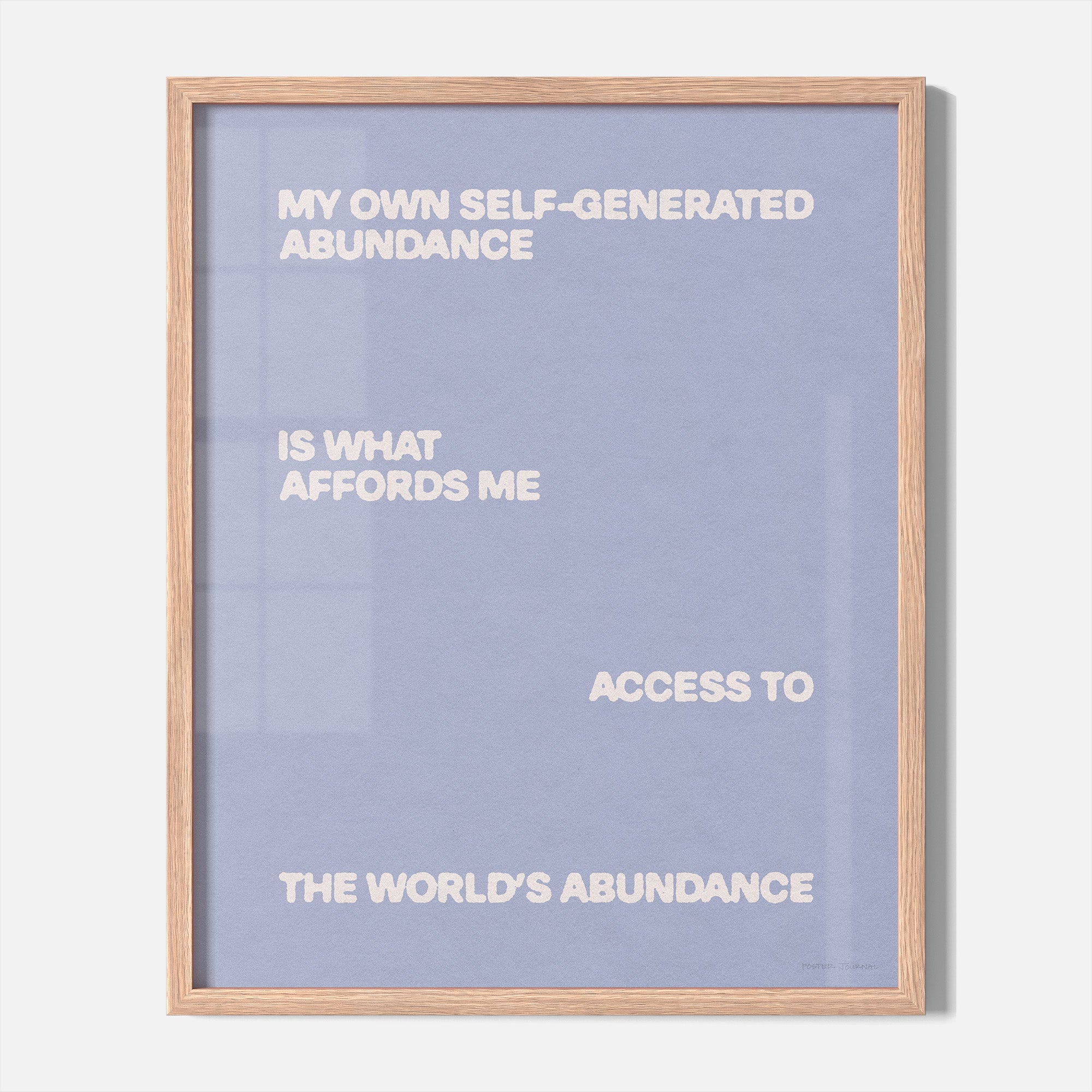 ABUNDANCE PRINT