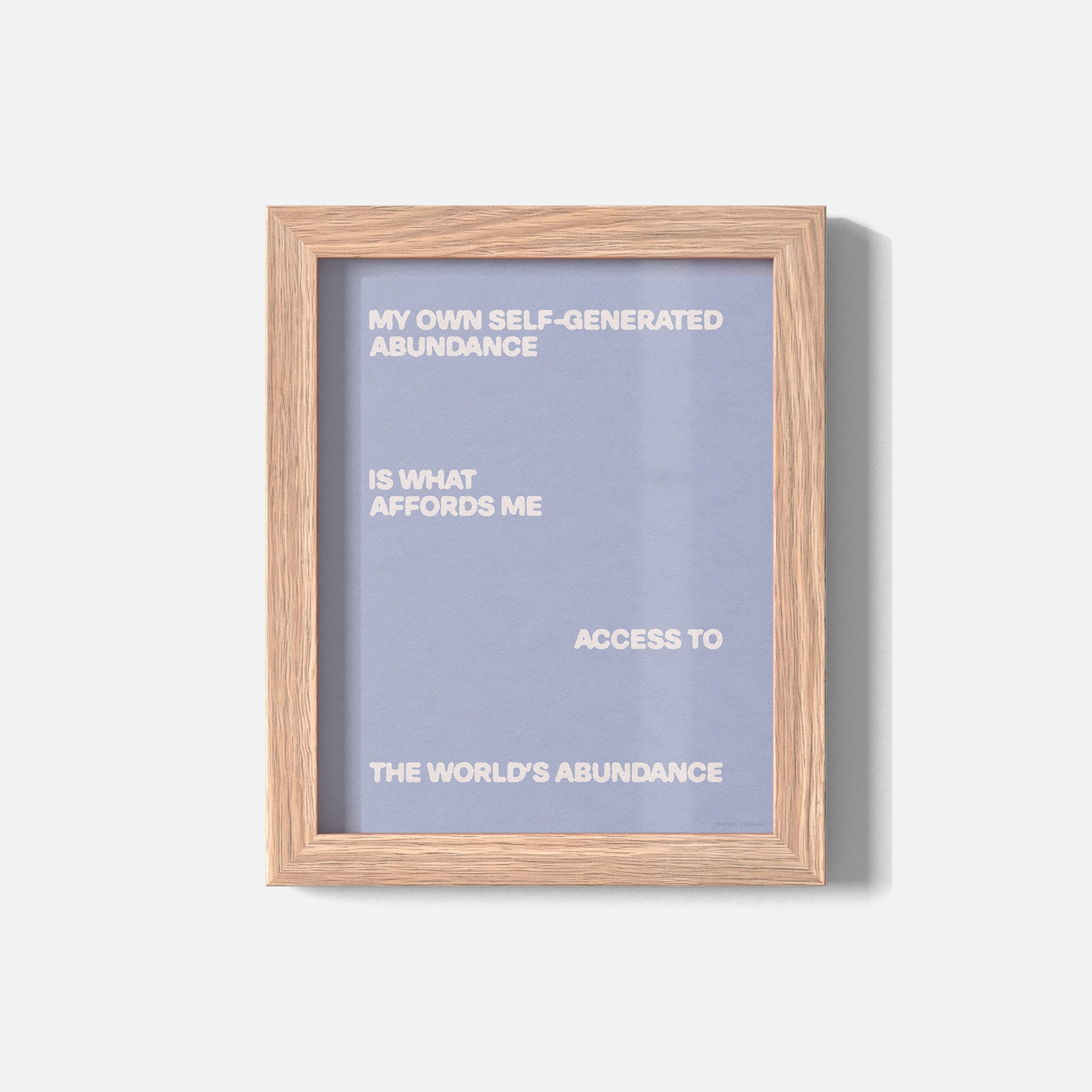 ABUNDANCE PRINT
