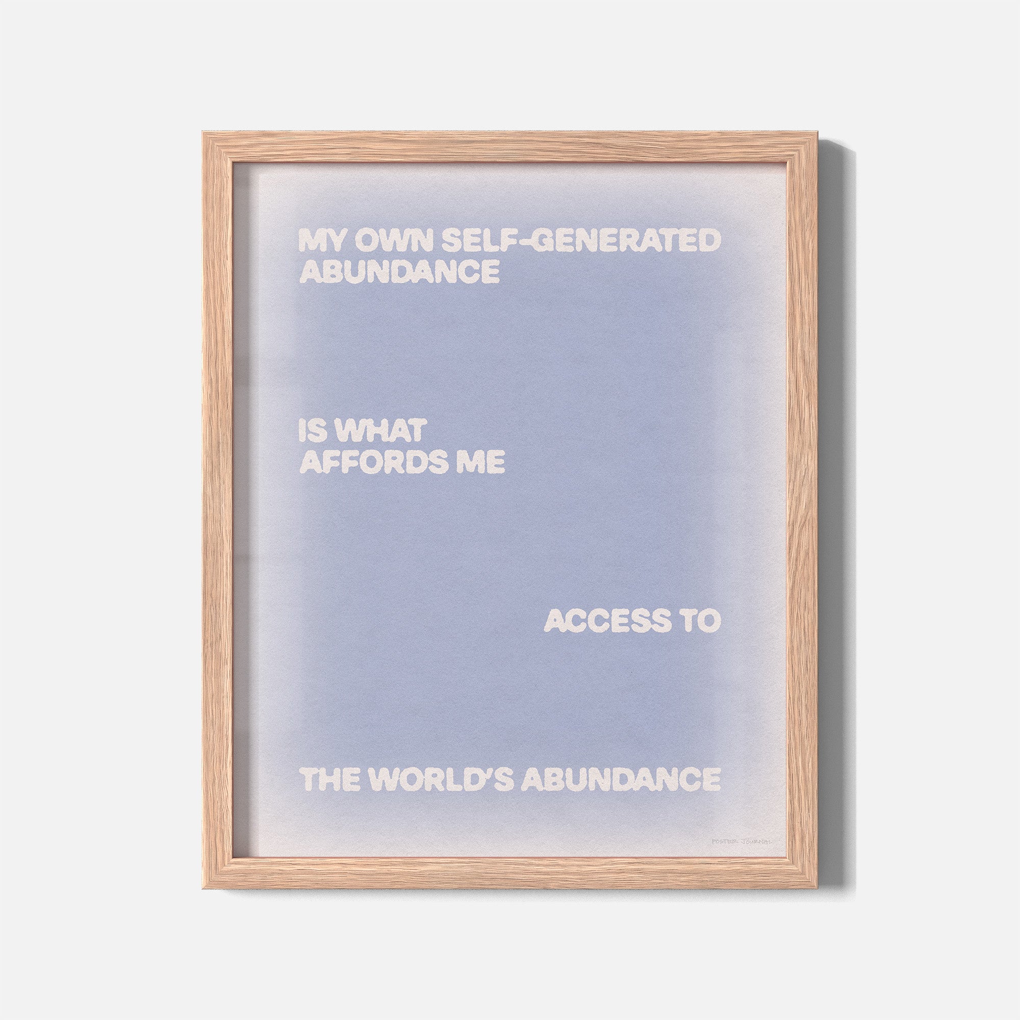 ABUNDANCE PRINT