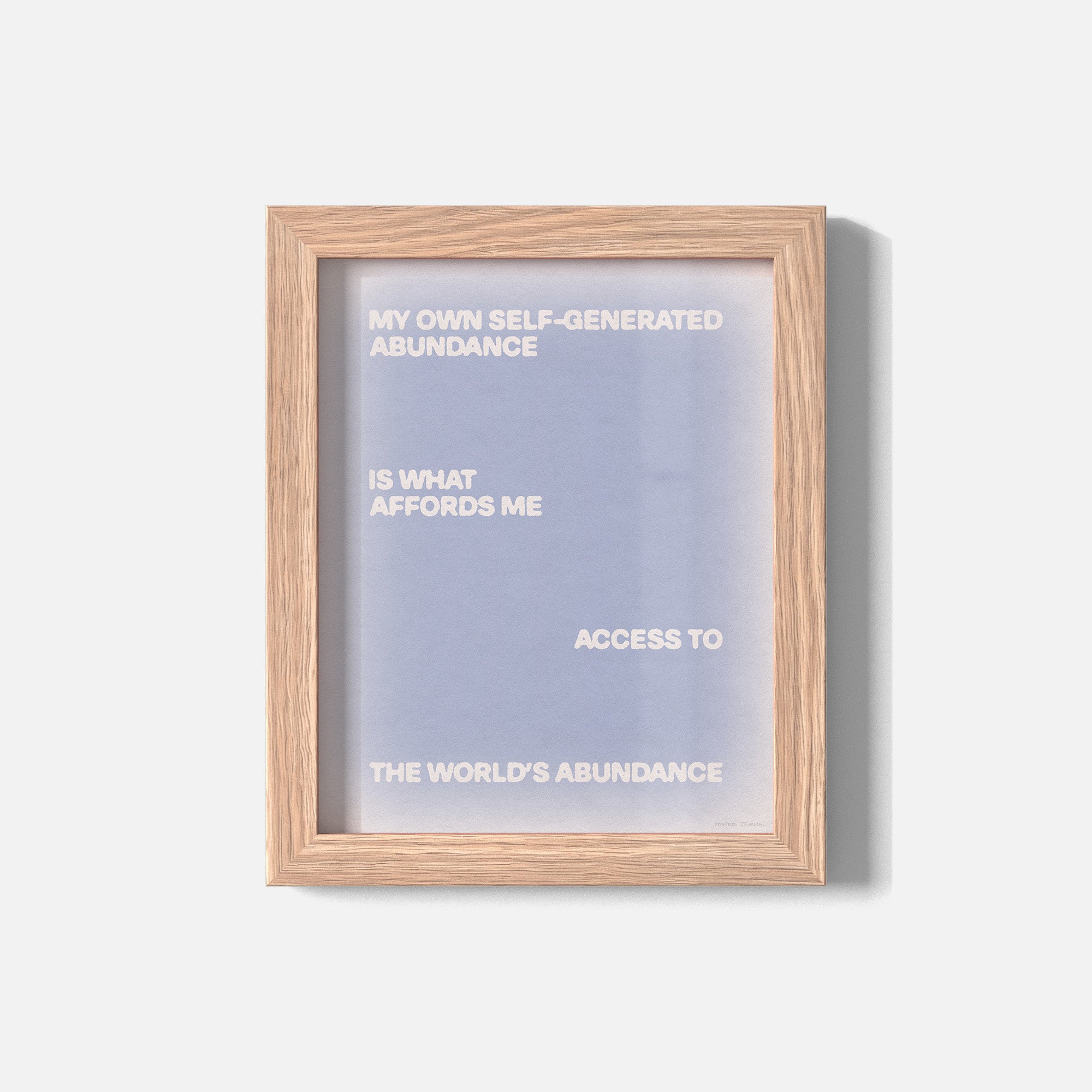 ABUNDANCE PRINT