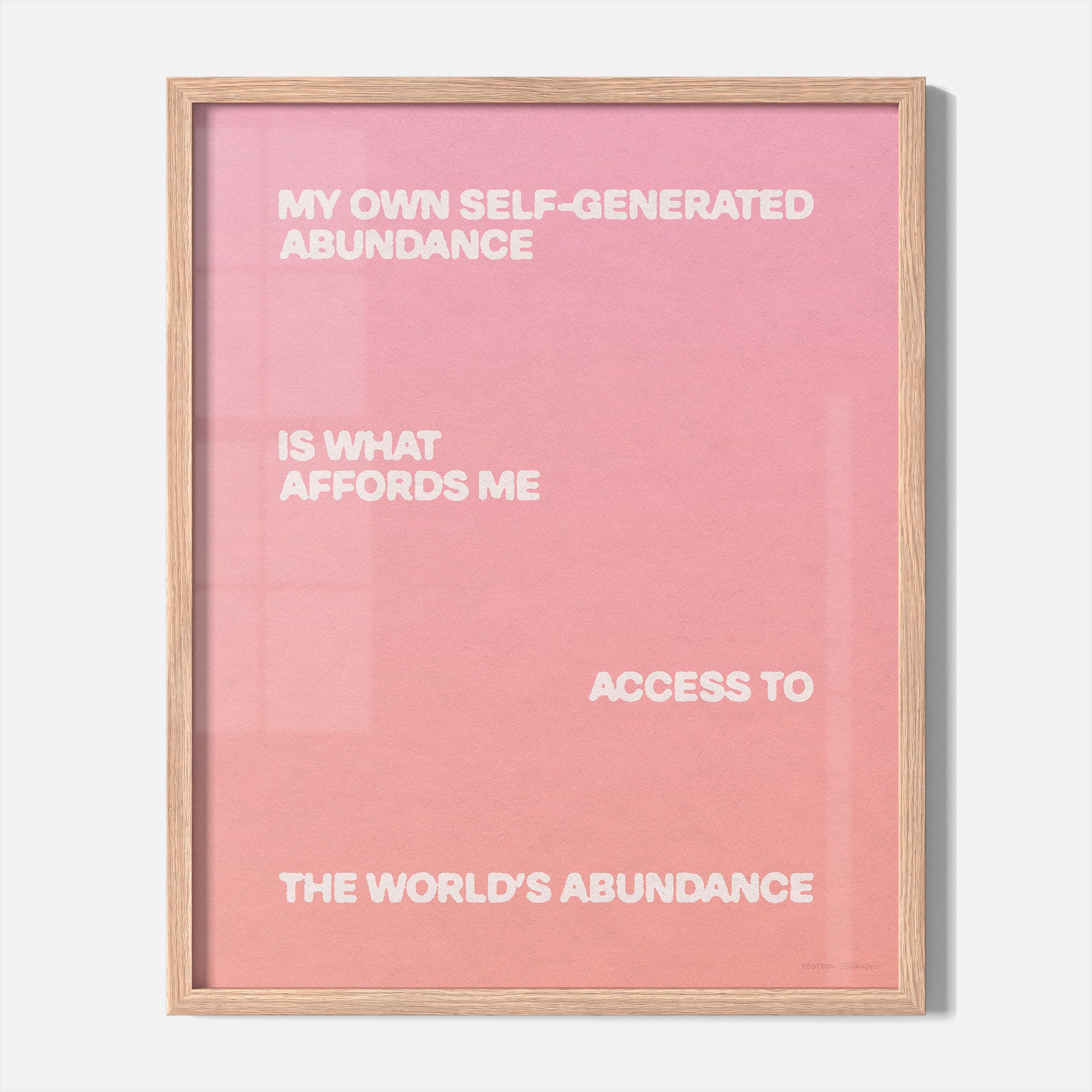 ABUNDANCE PRINT