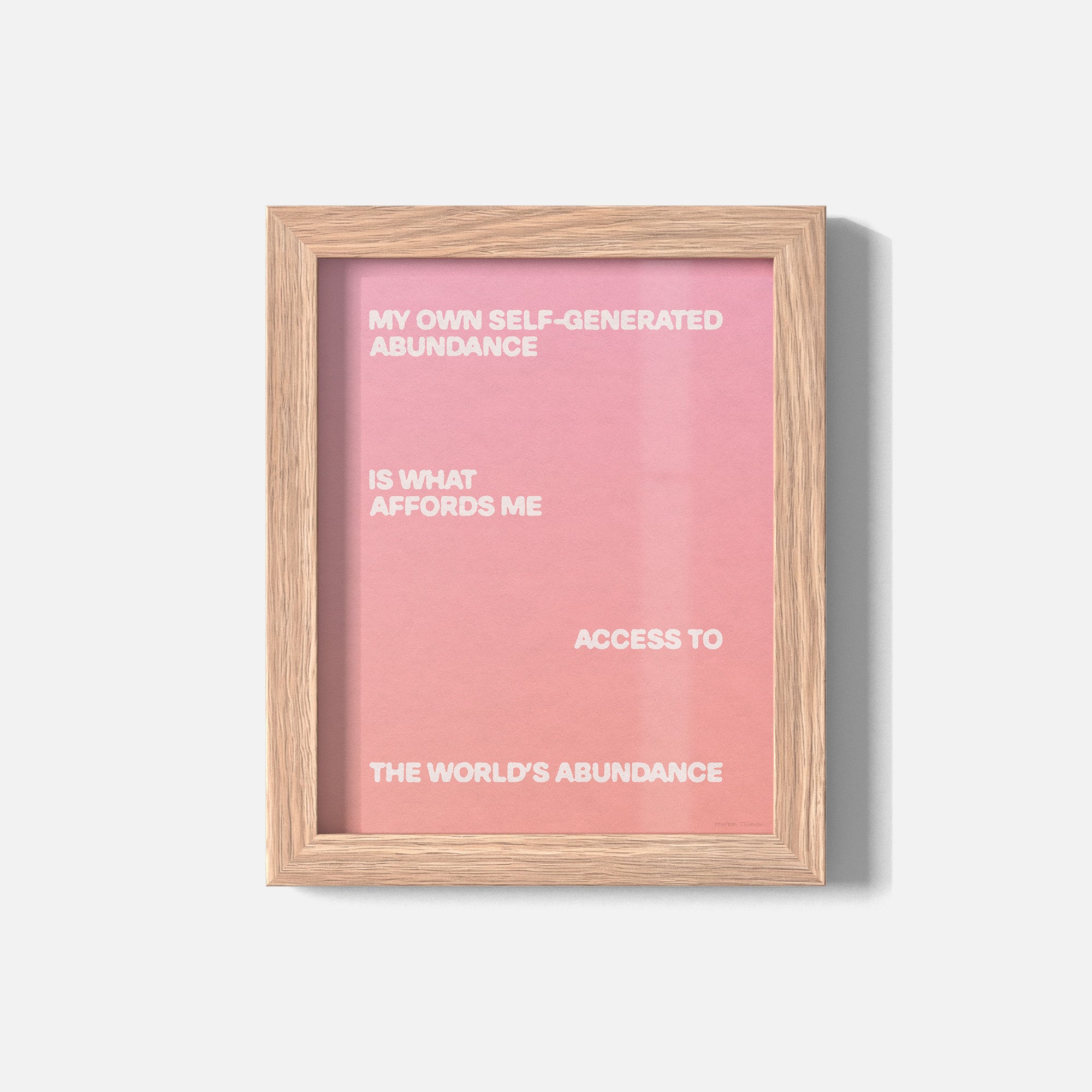 ABUNDANCE PRINT