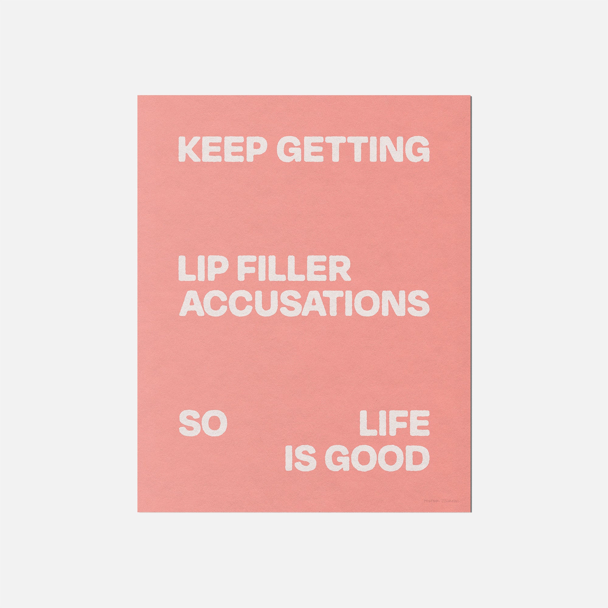 ACCUSATIONS PRINT