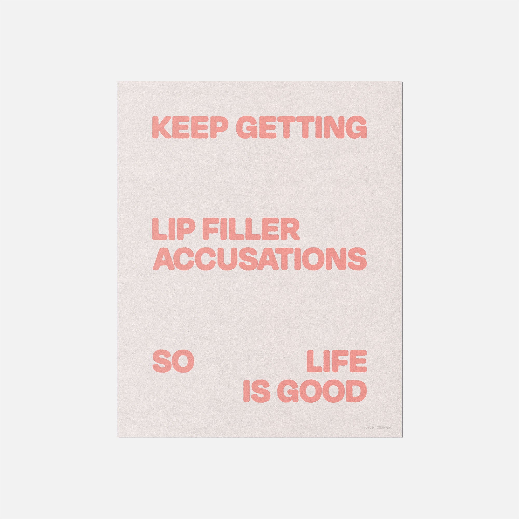 ACCUSATIONS PRINT