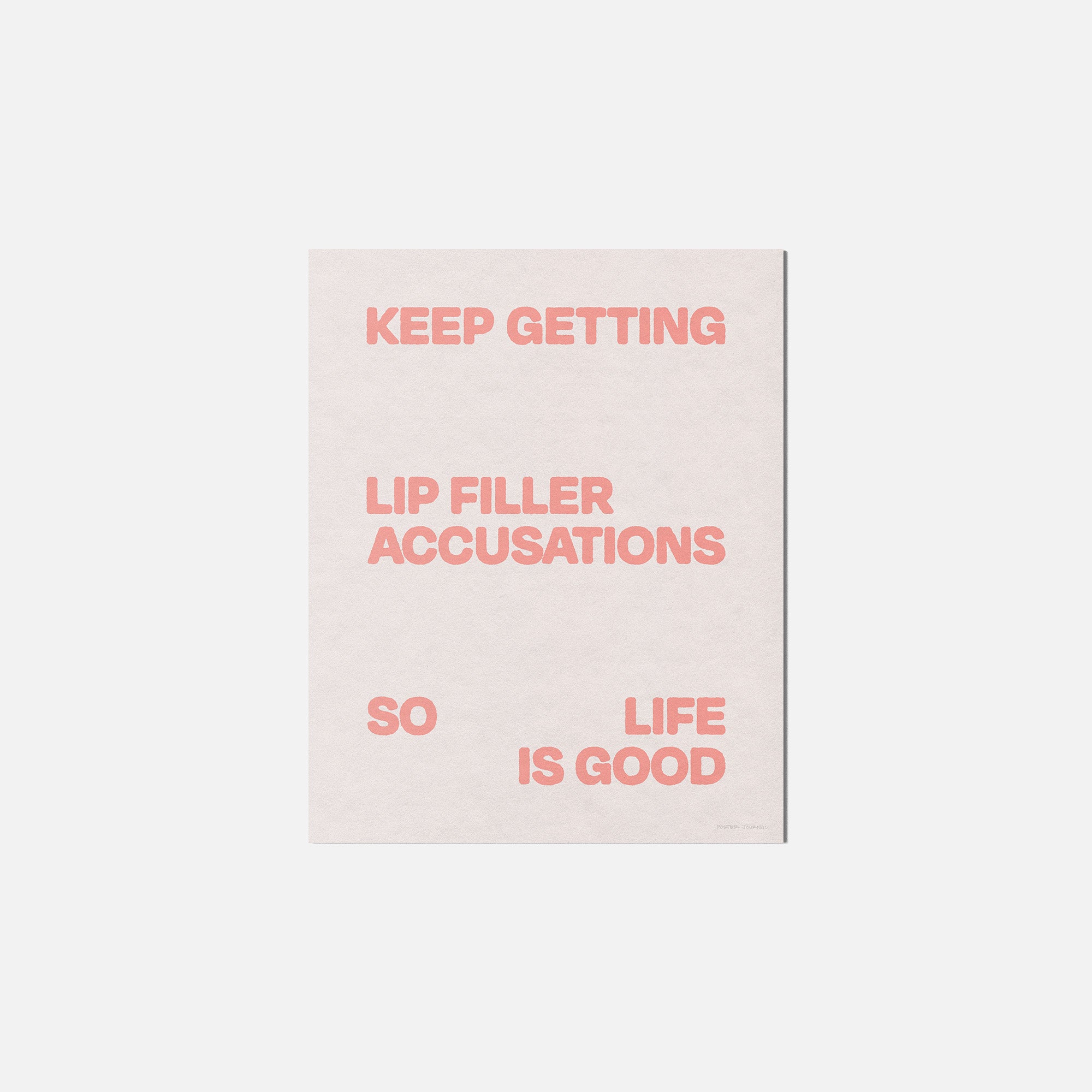ACCUSATIONS PRINT