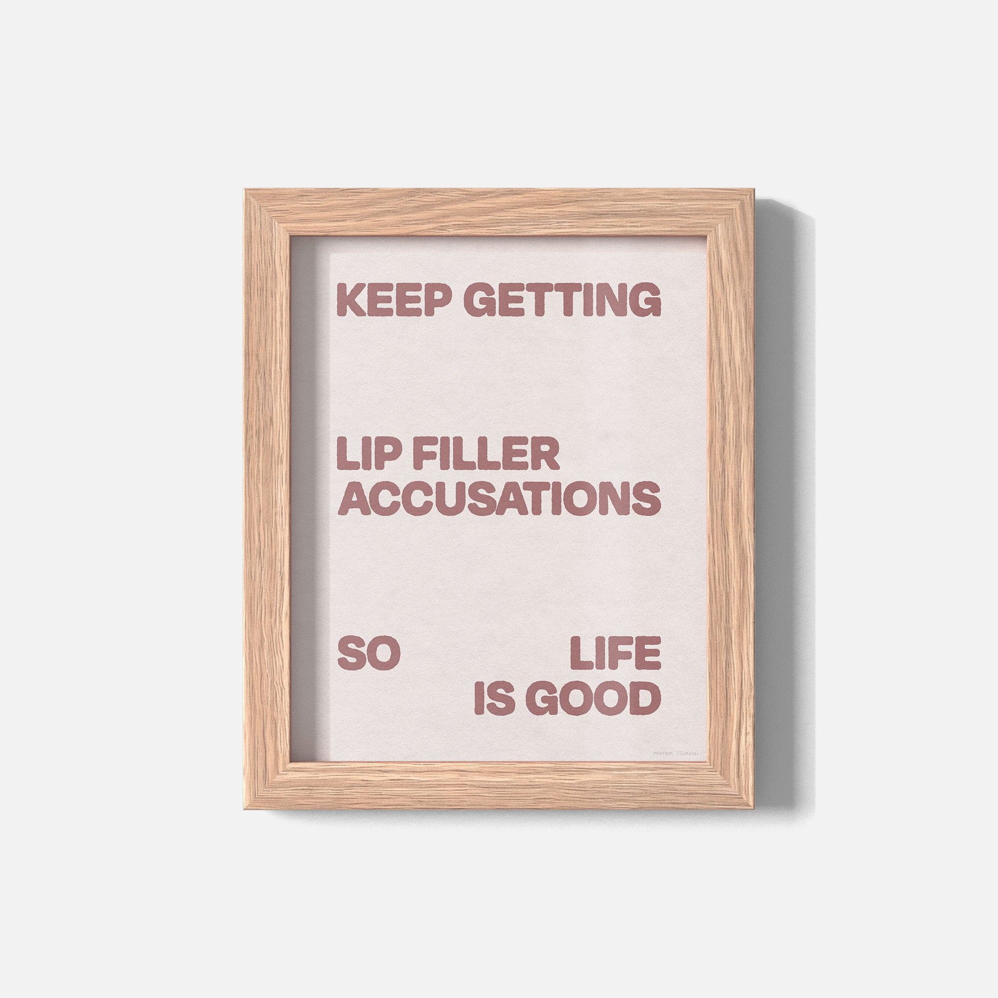 ACCUSATIONS PRINT