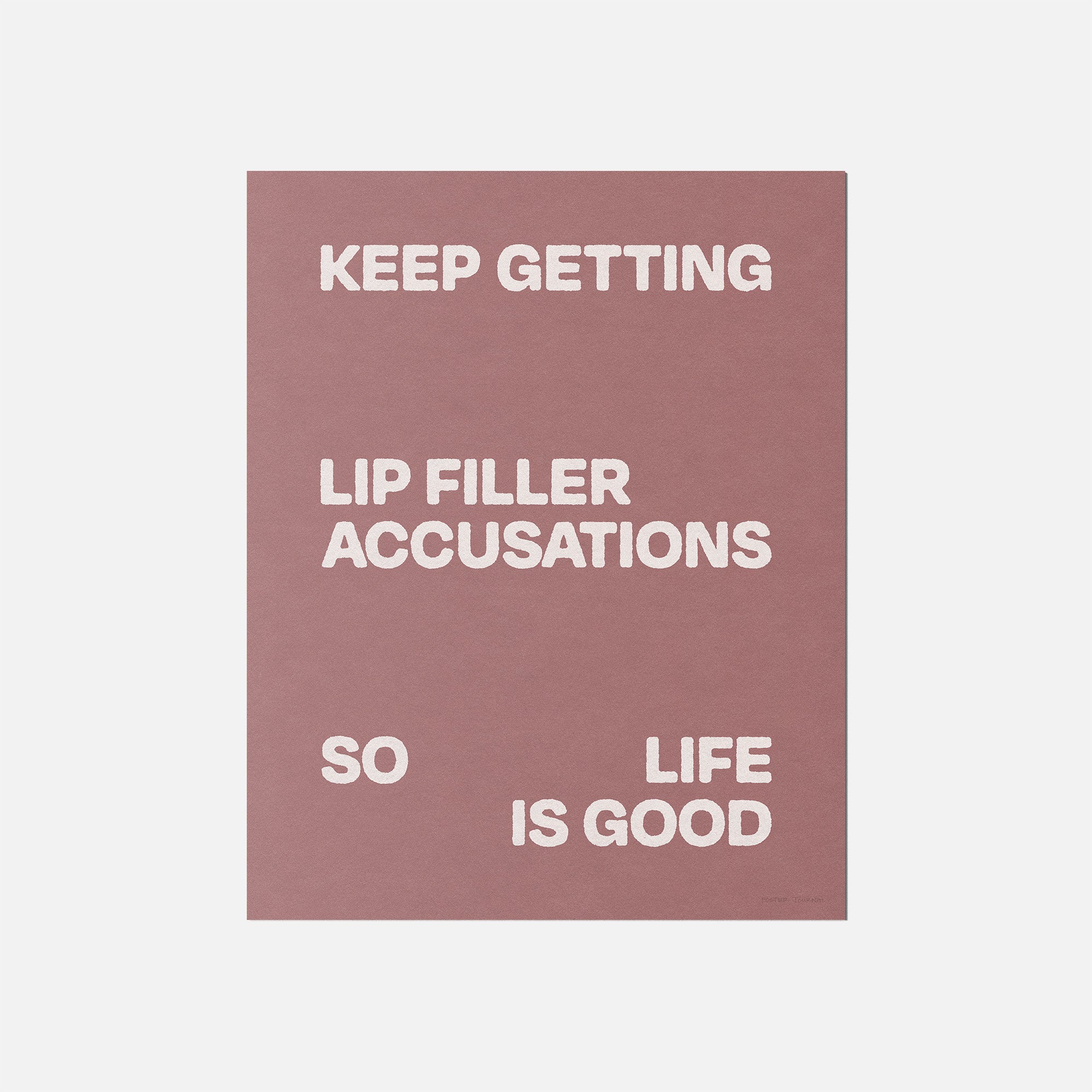 ACCUSATIONS PRINT