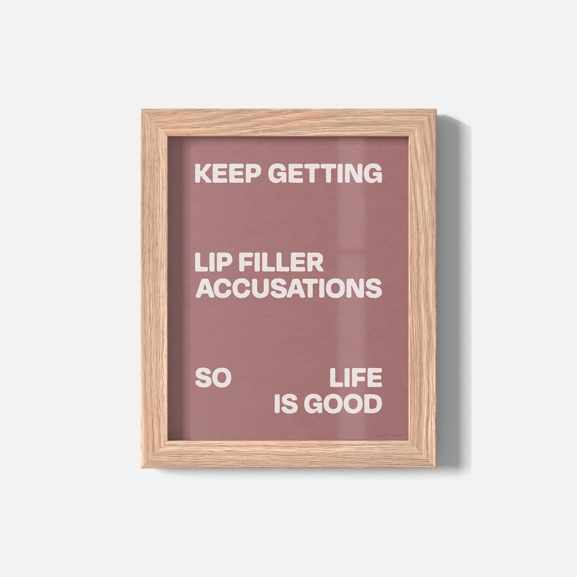 ACCUSATIONS PRINT