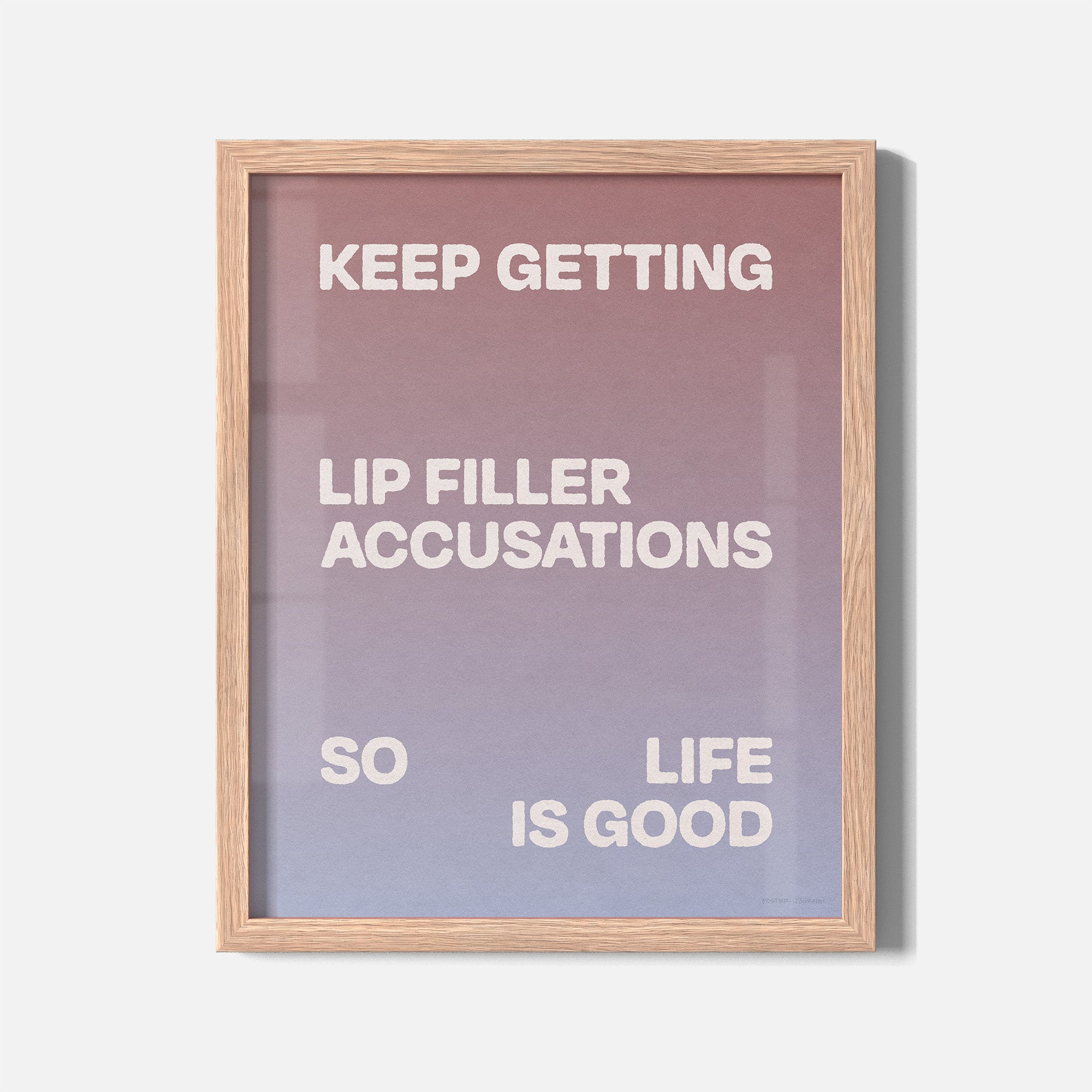 ACCUSATIONS PRINT