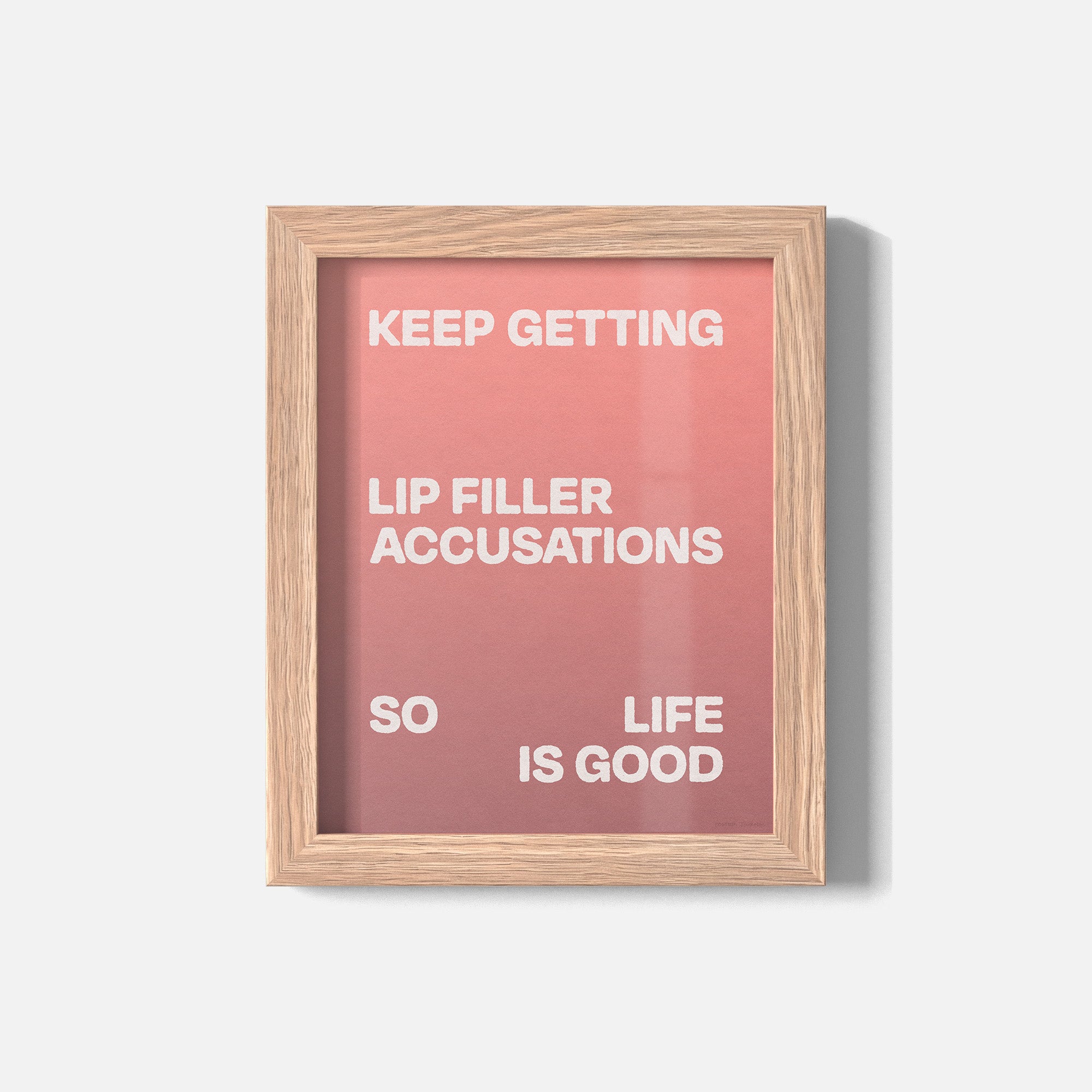 ACCUSATIONS PRINT