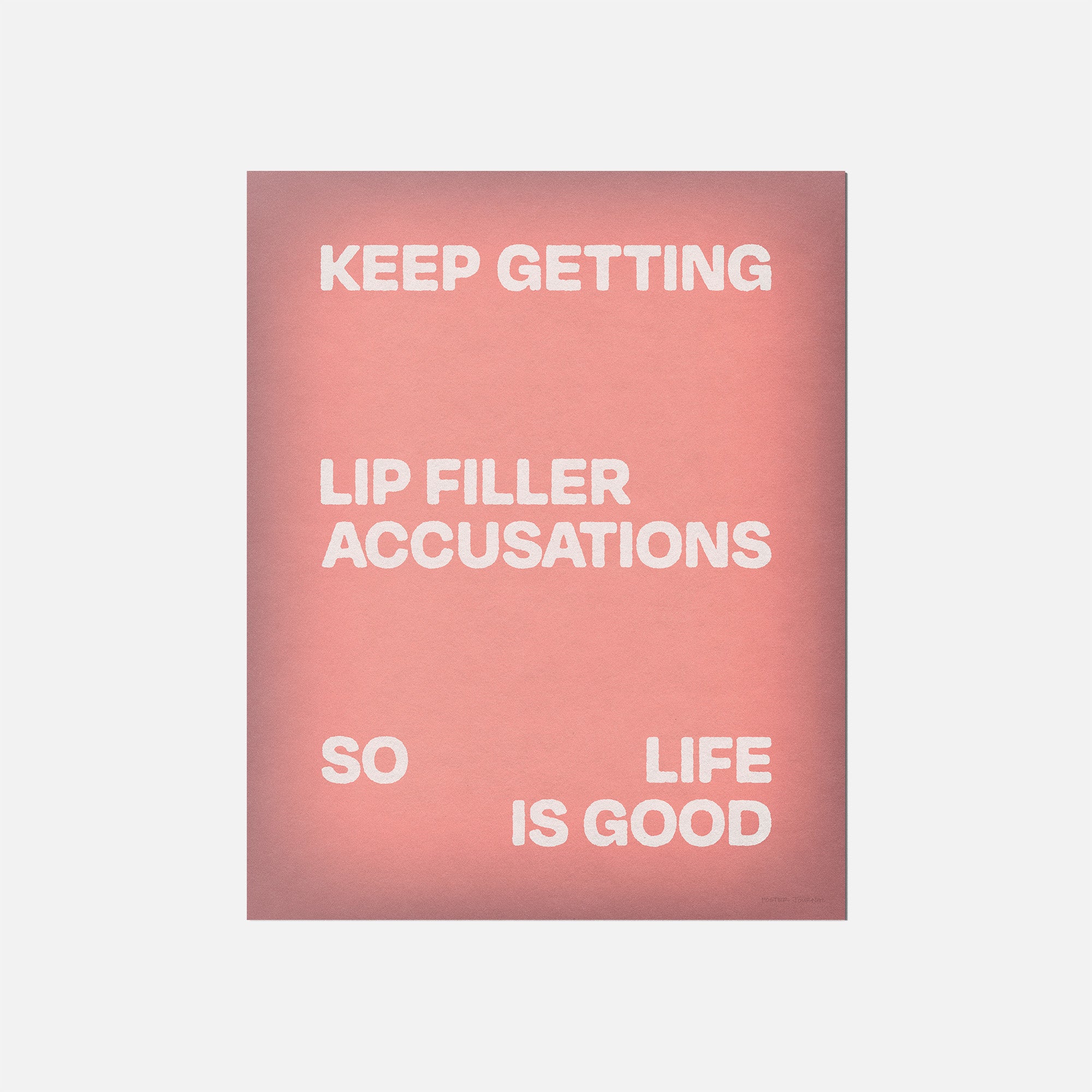 ACCUSATIONS PRINT
