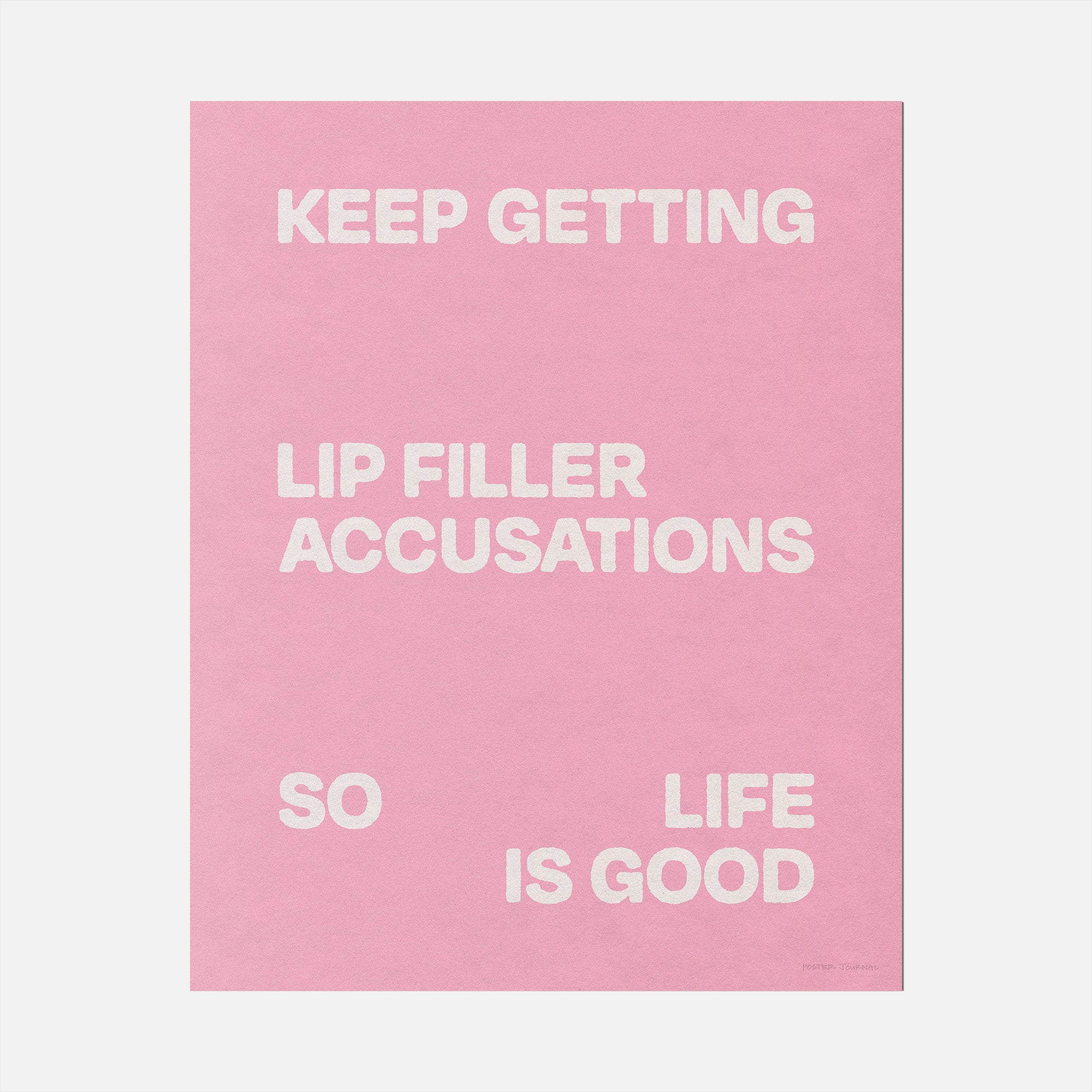 ACCUSATIONS PRINT