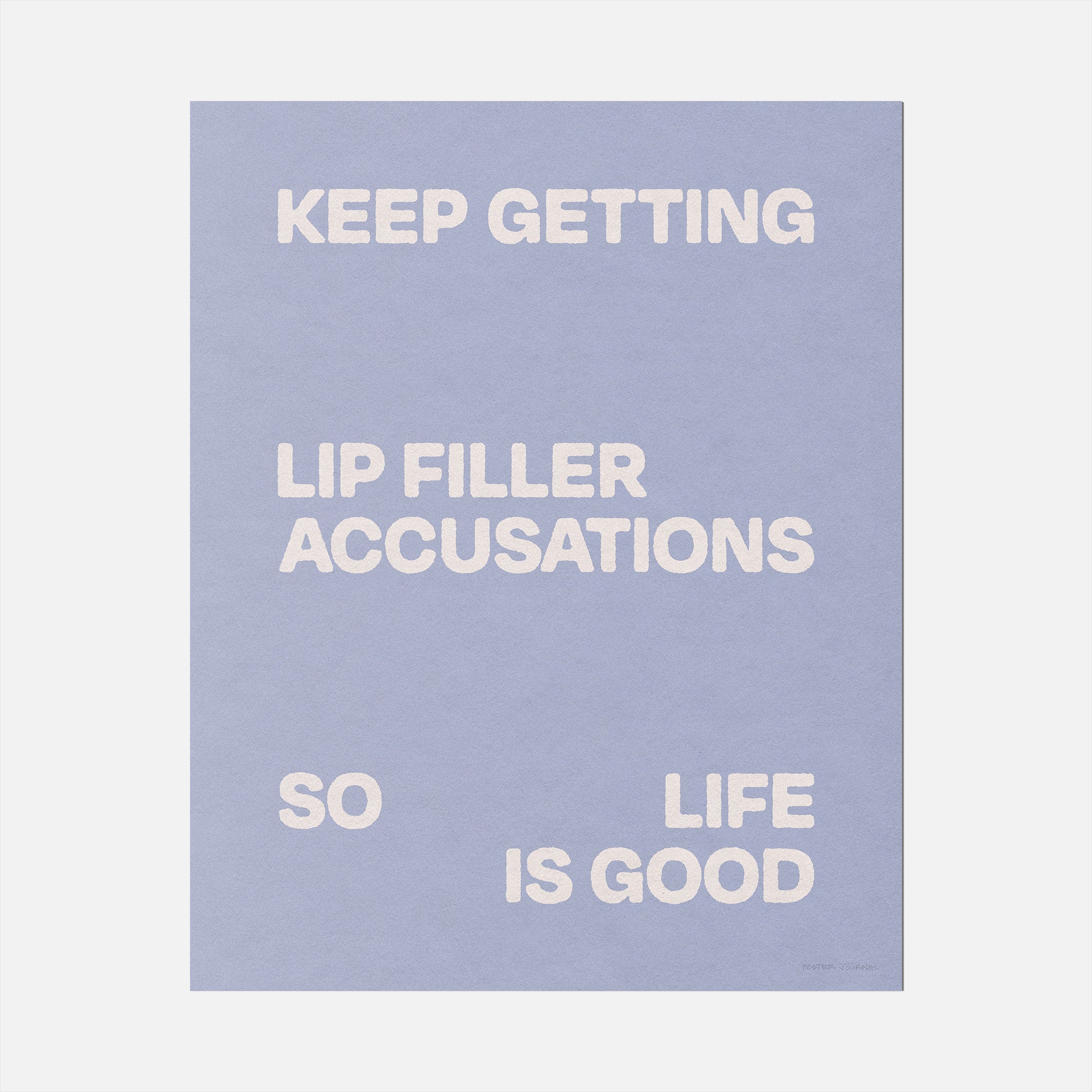 ACCUSATIONS PRINT