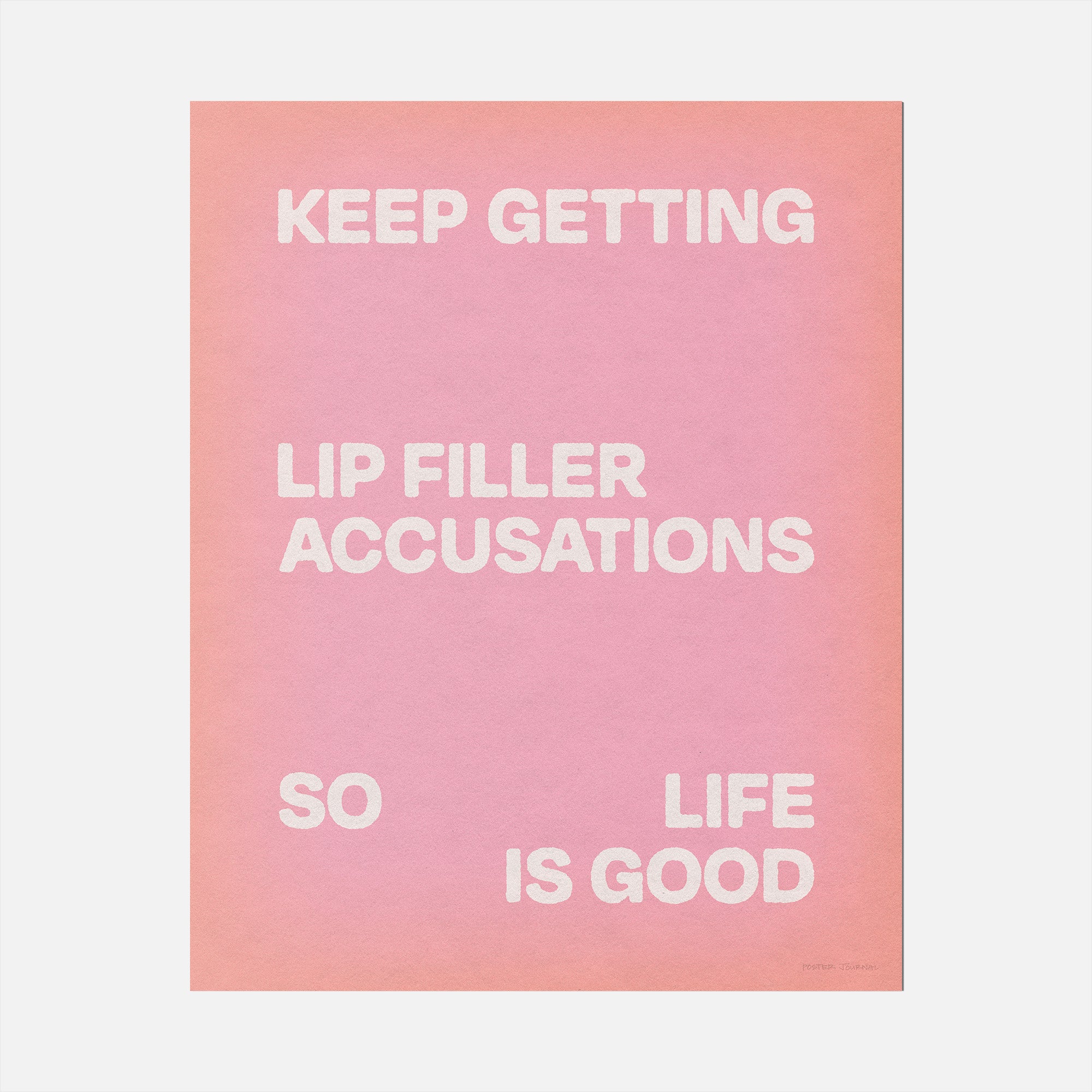 ACCUSATIONS PRINT