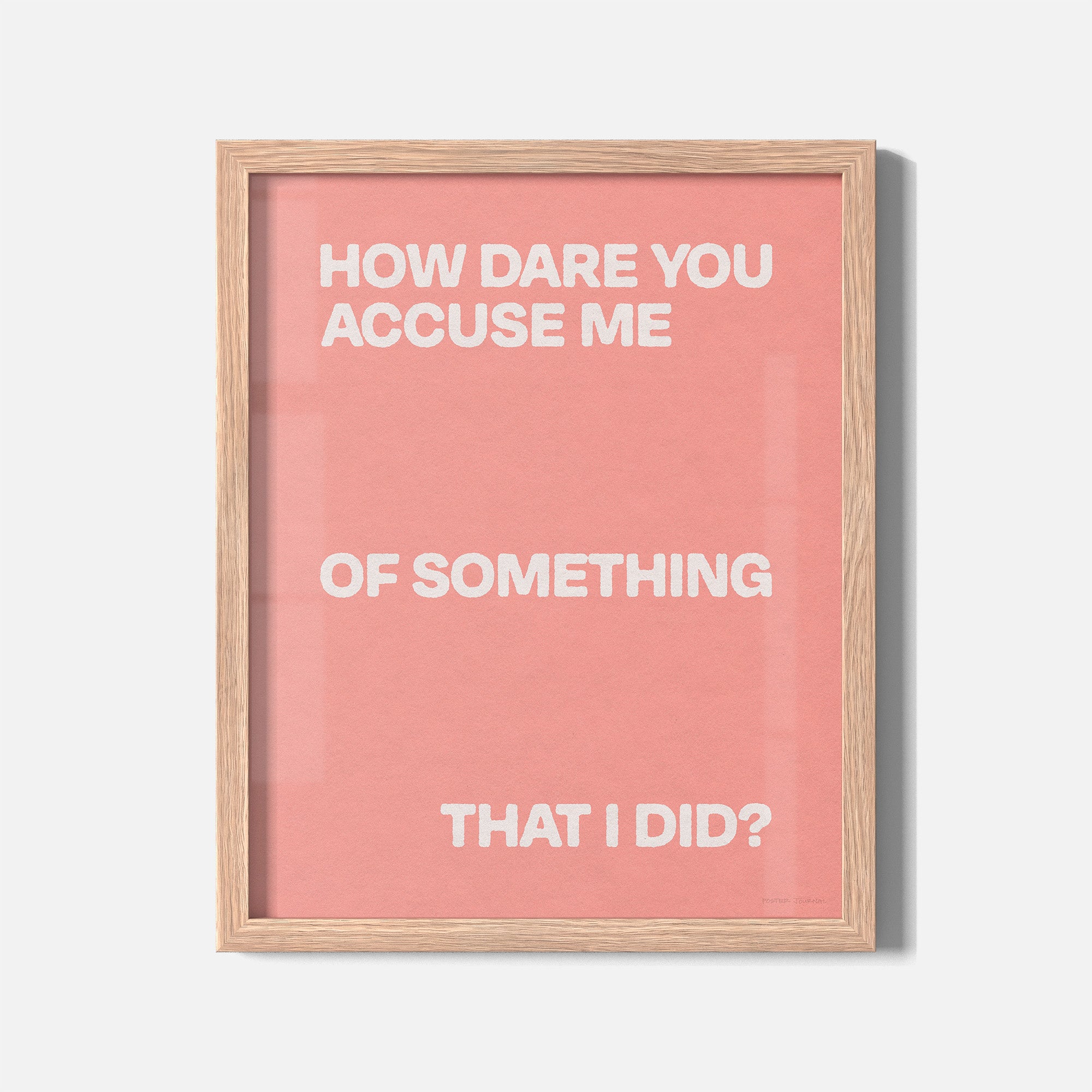 ACCUSE PRINT