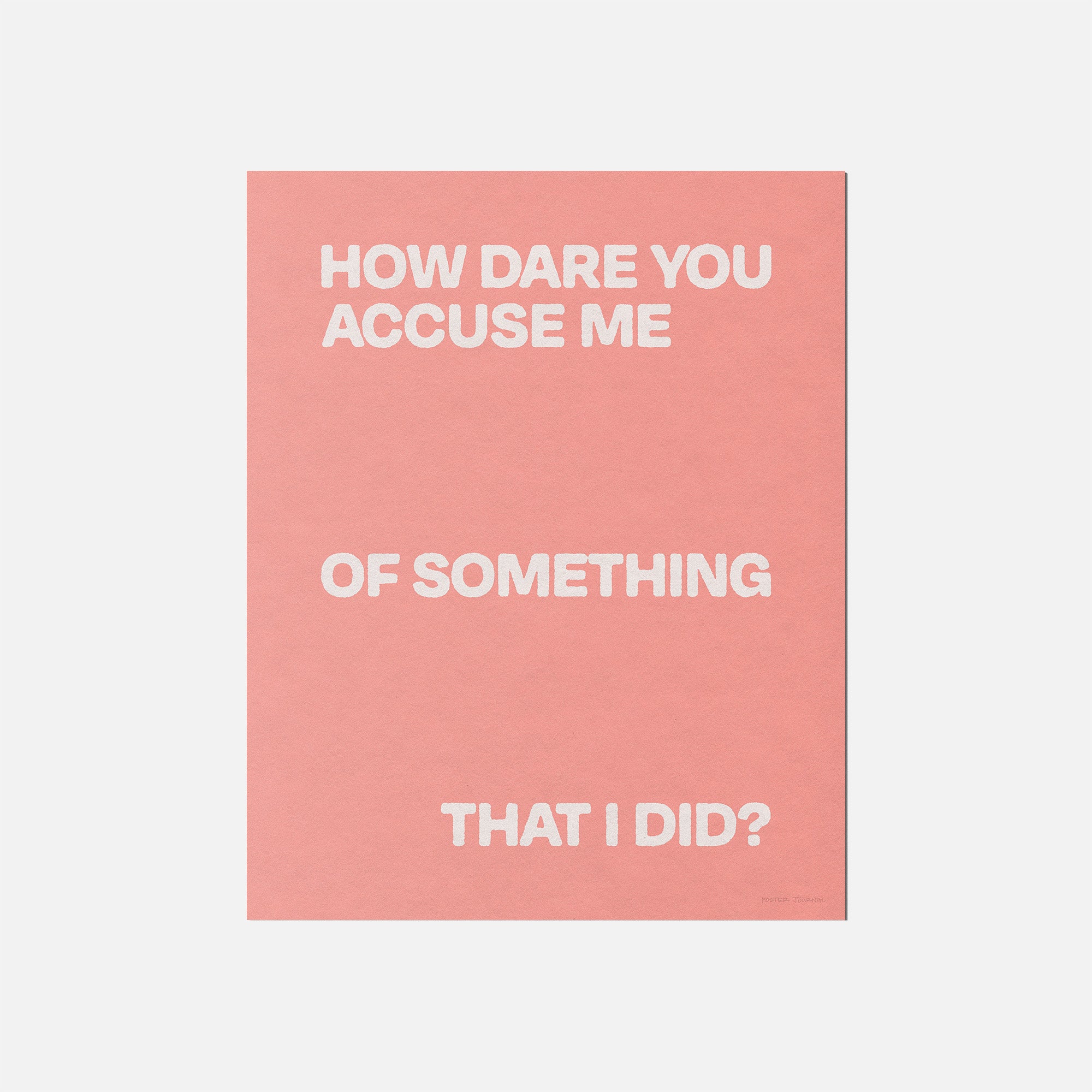 ACCUSE PRINT