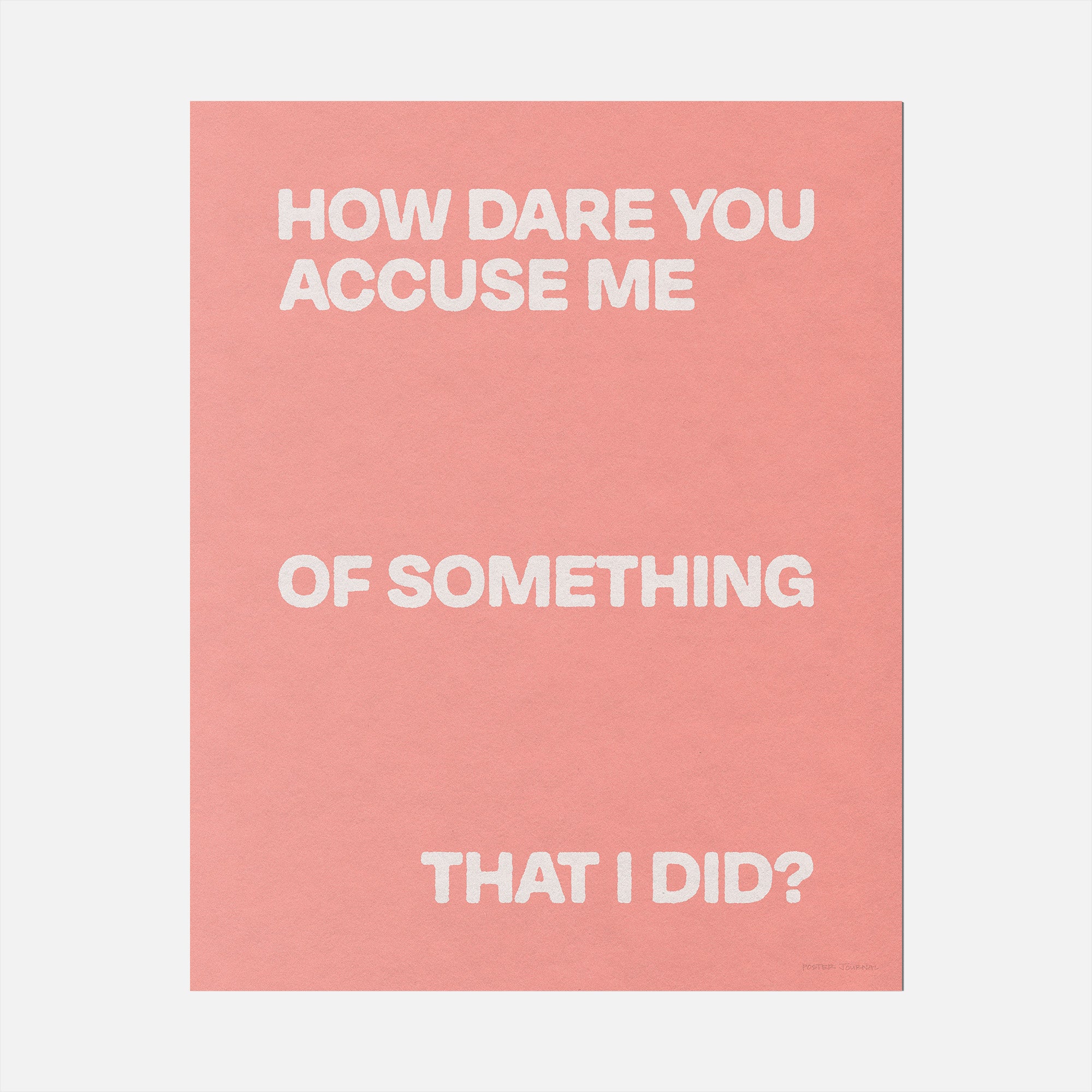 ACCUSE PRINT