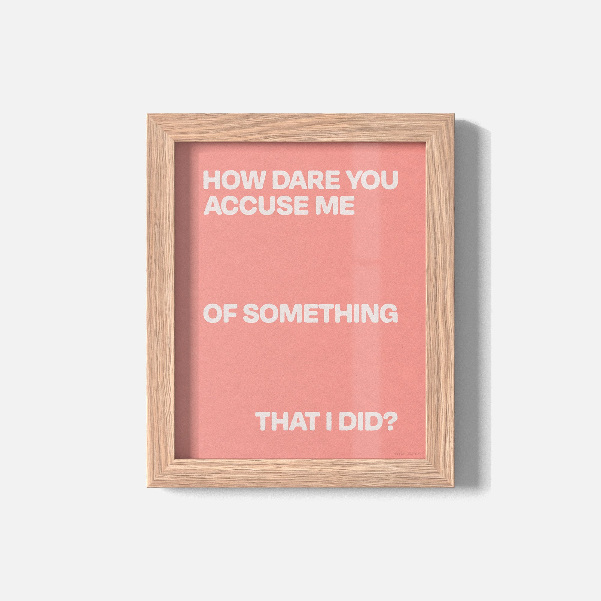 ACCUSE PRINT