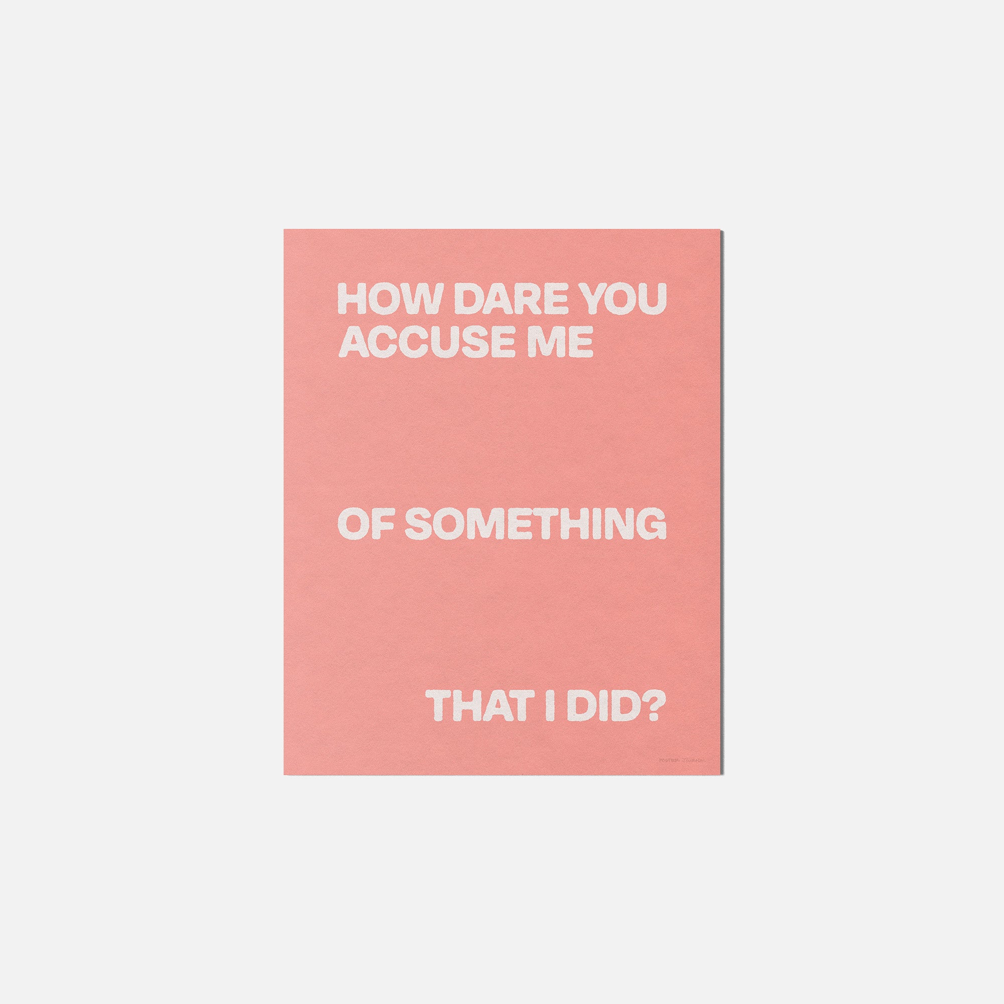 ACCUSE PRINT