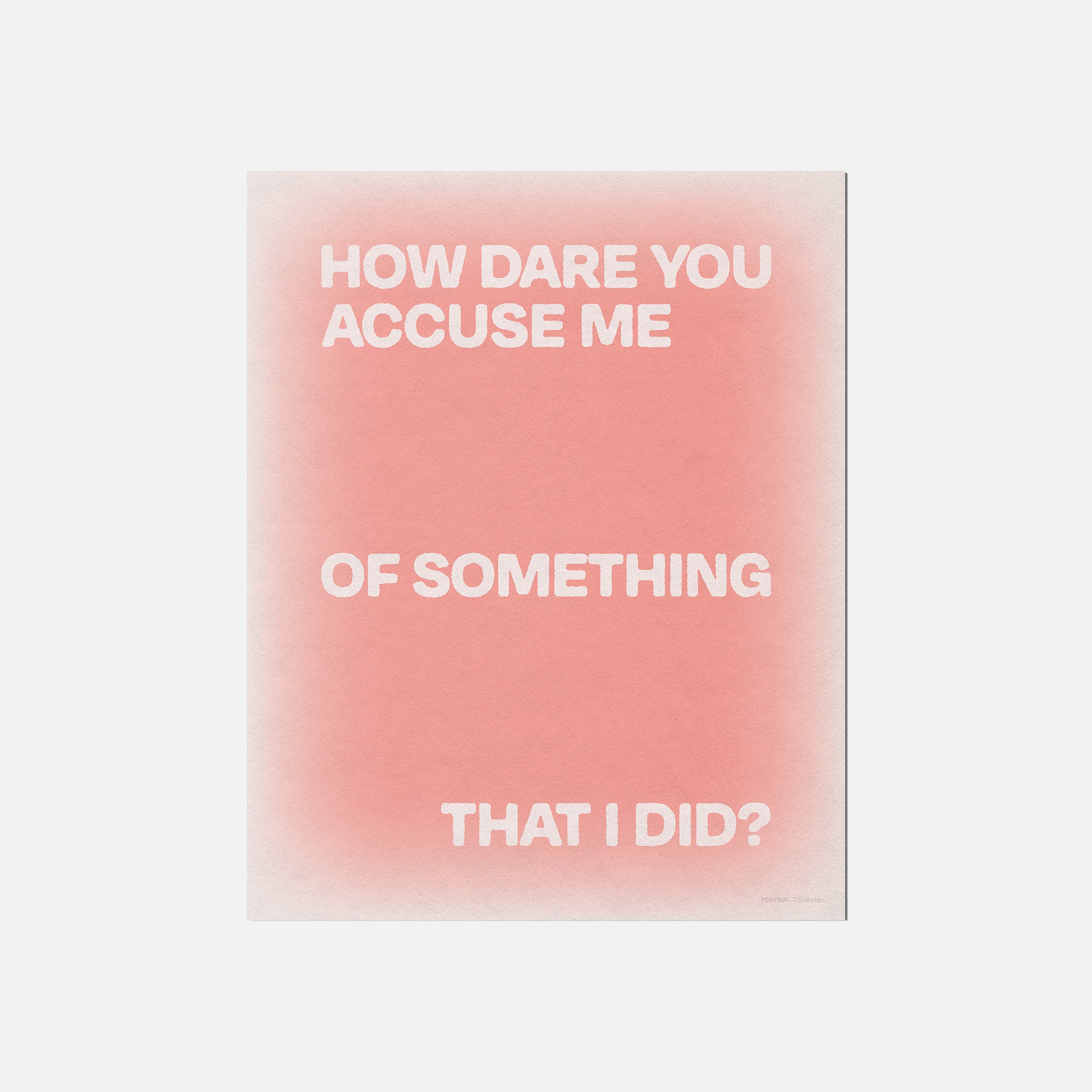 ACCUSE PRINT