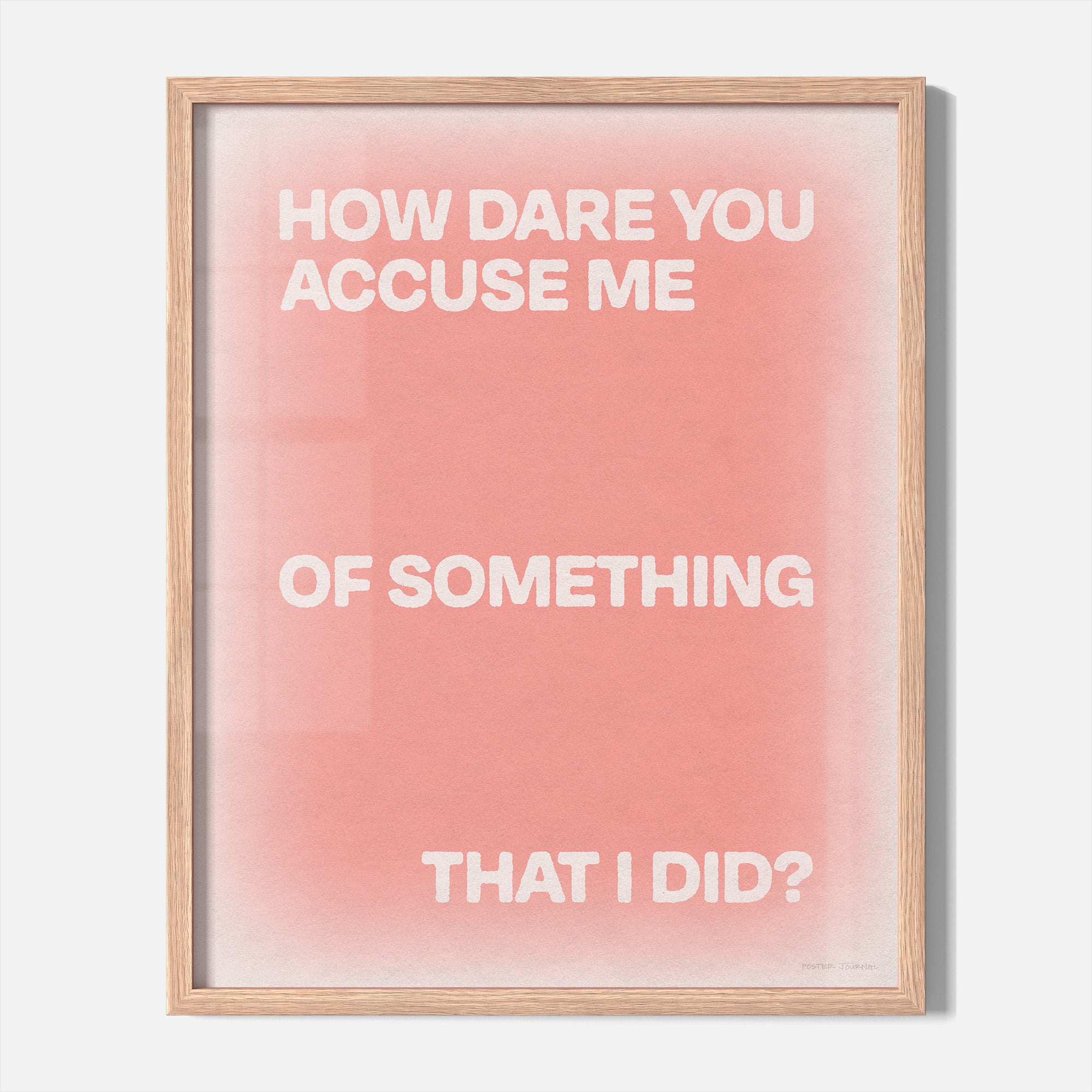 ACCUSE PRINT