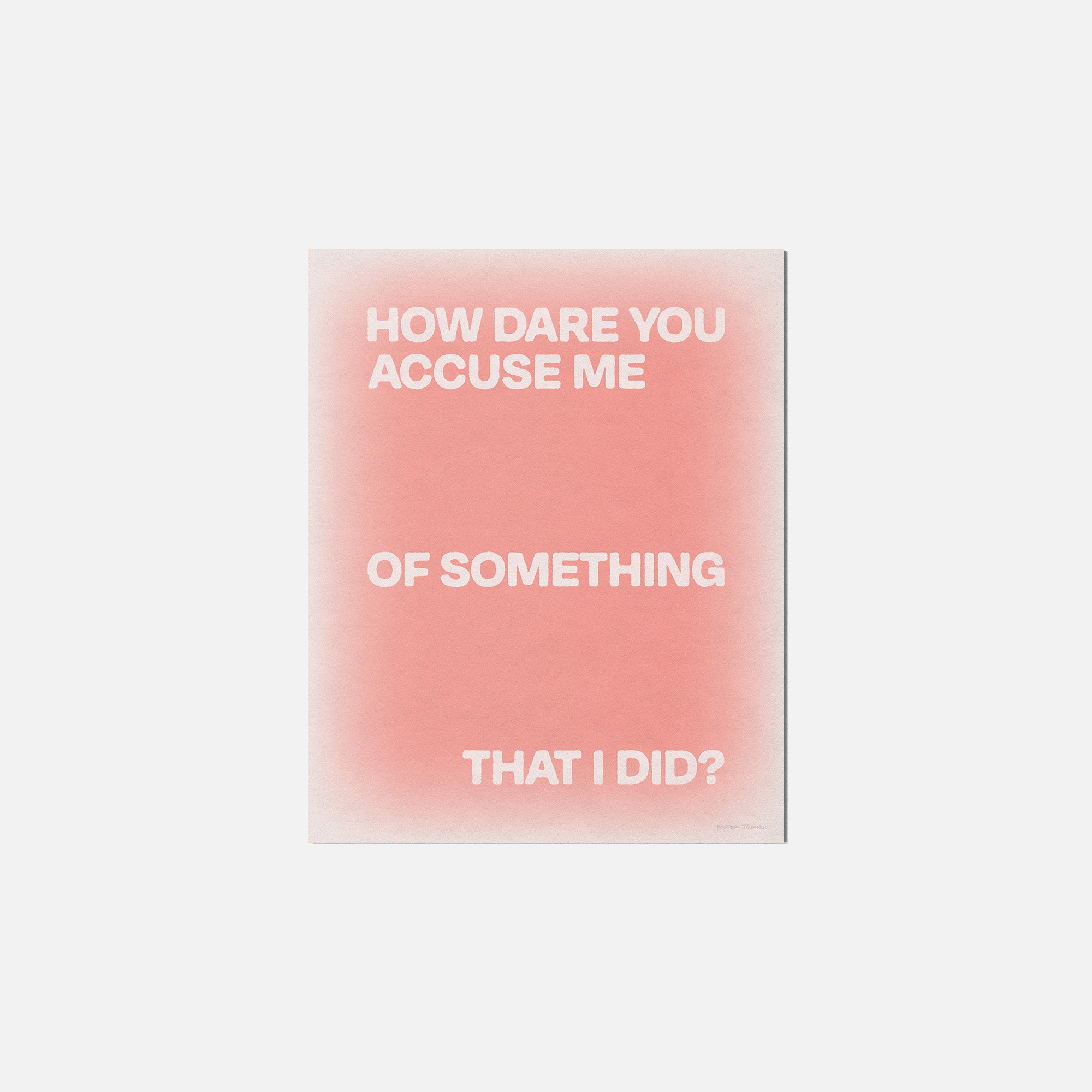 ACCUSE PRINT