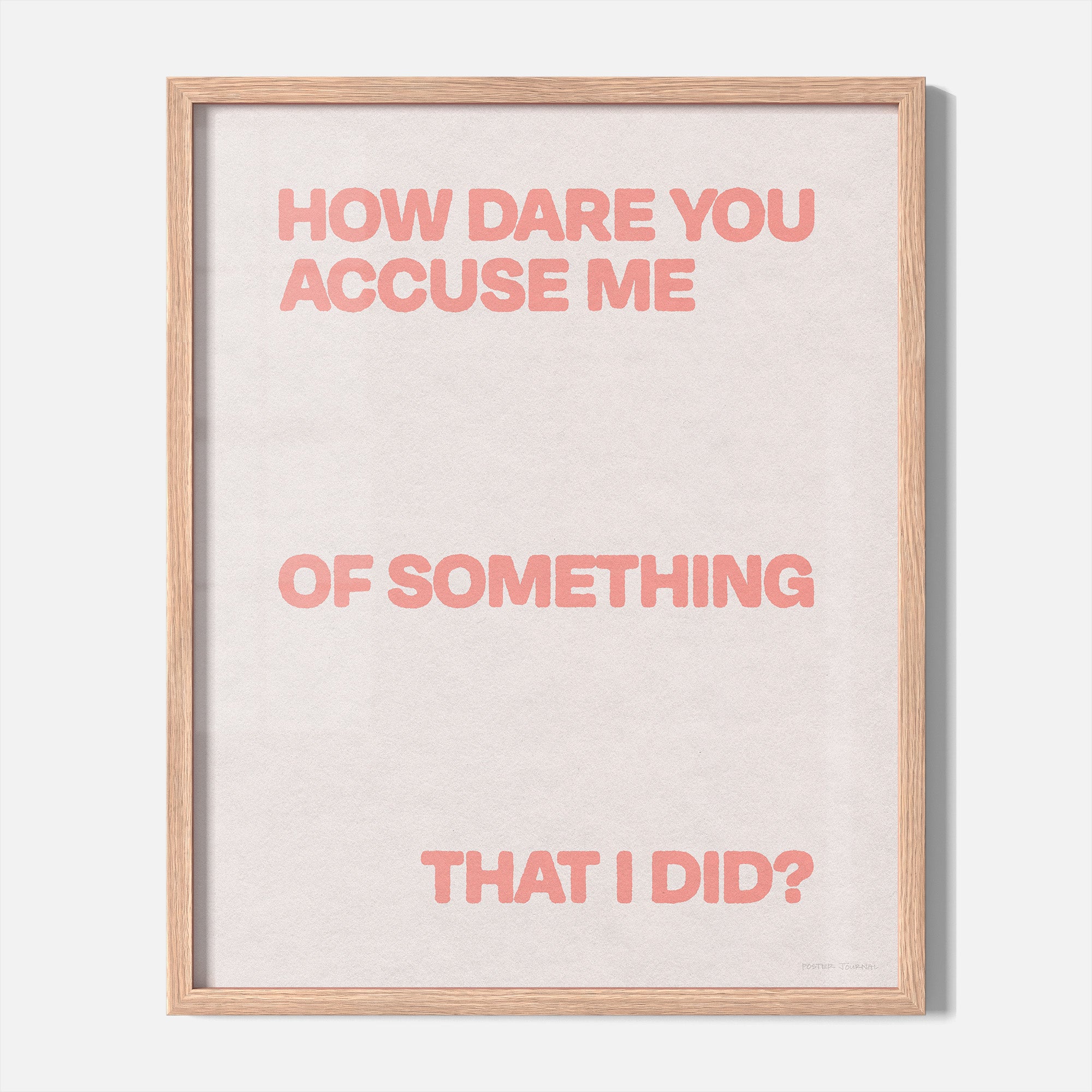 ACCUSE PRINT